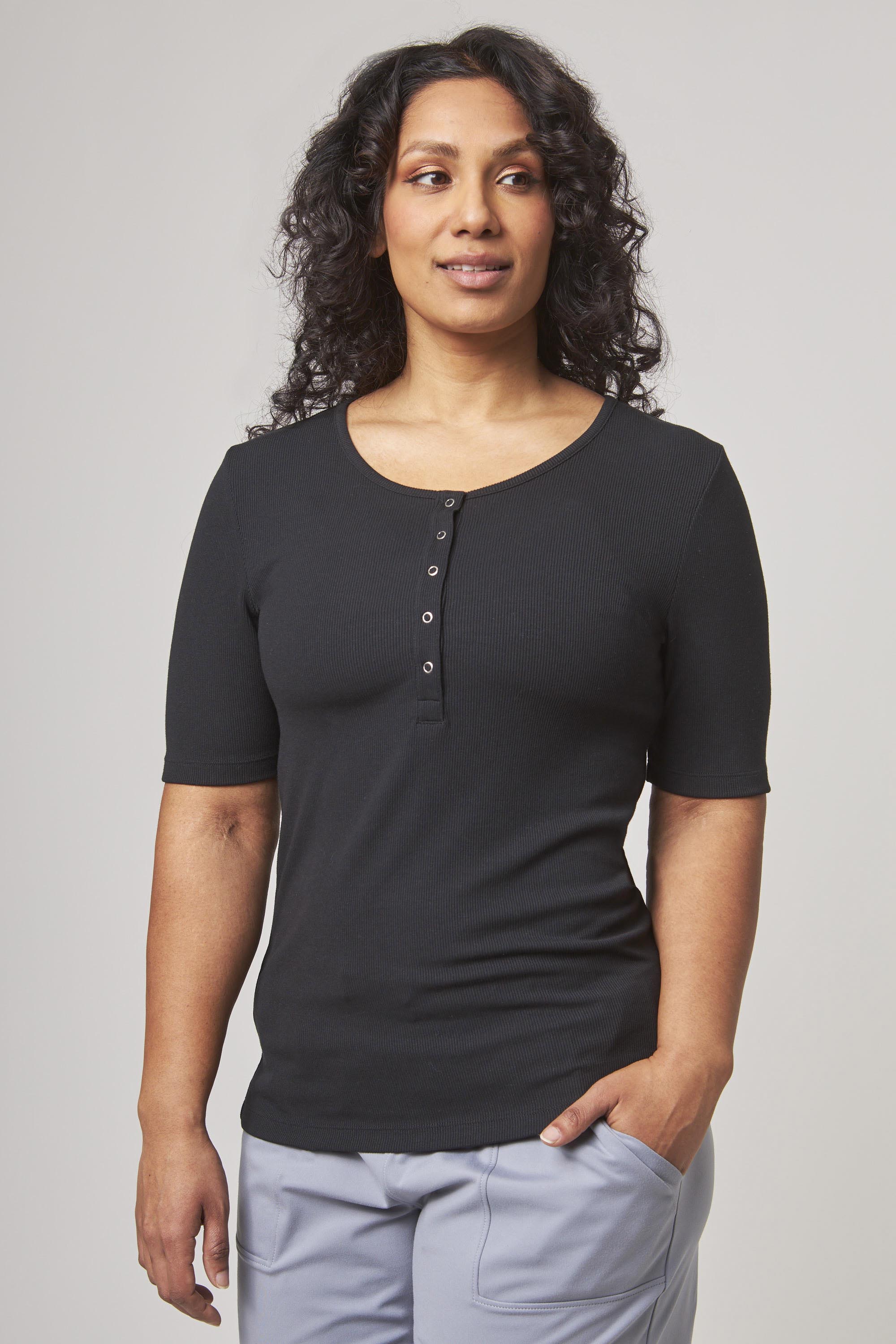 Women’s Short Sleeve Henley