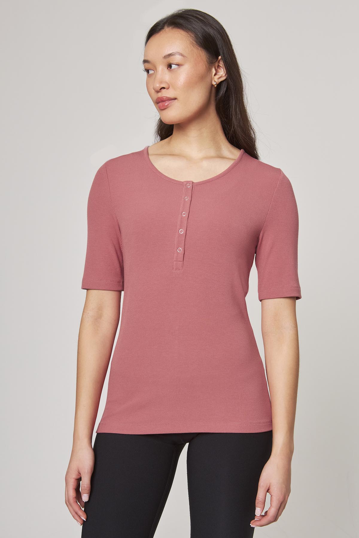 Women’s Short Sleeve Henley