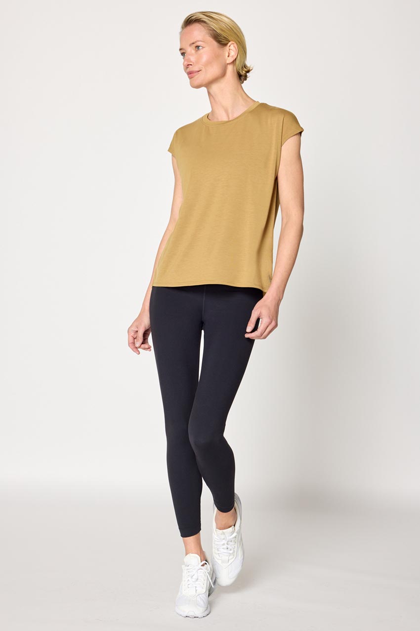 Dynamic Recycled Sleeveless Top - Sale