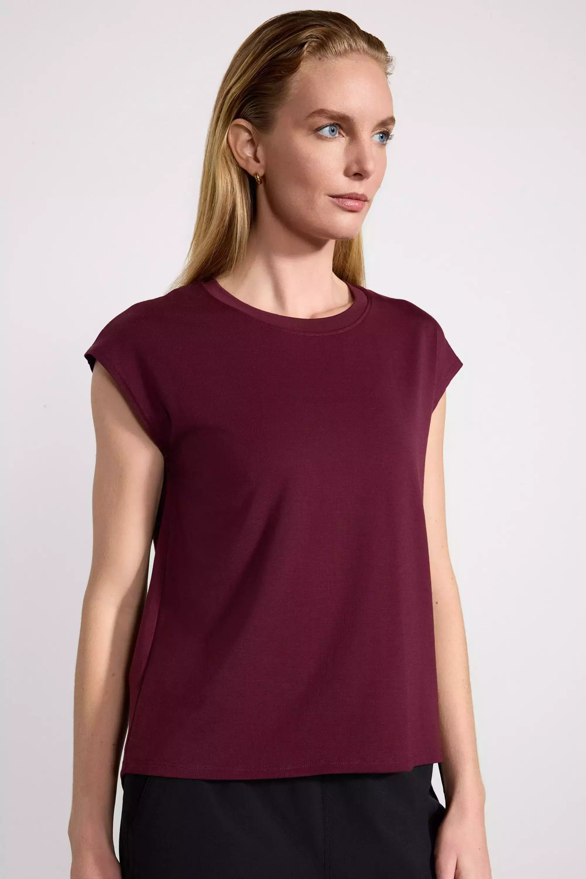 Dynamic Recycled Sleeveless Top