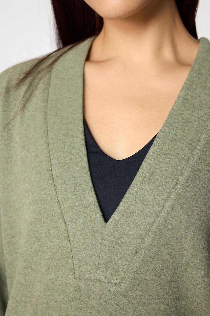 Tranquil Deep-V Pullover