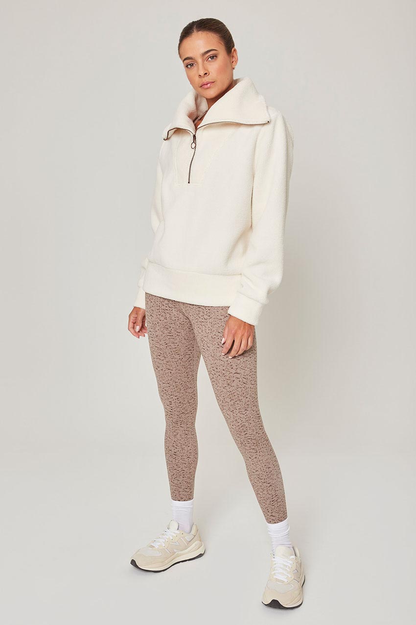 Levitate Half-Zip Berber Pullover
