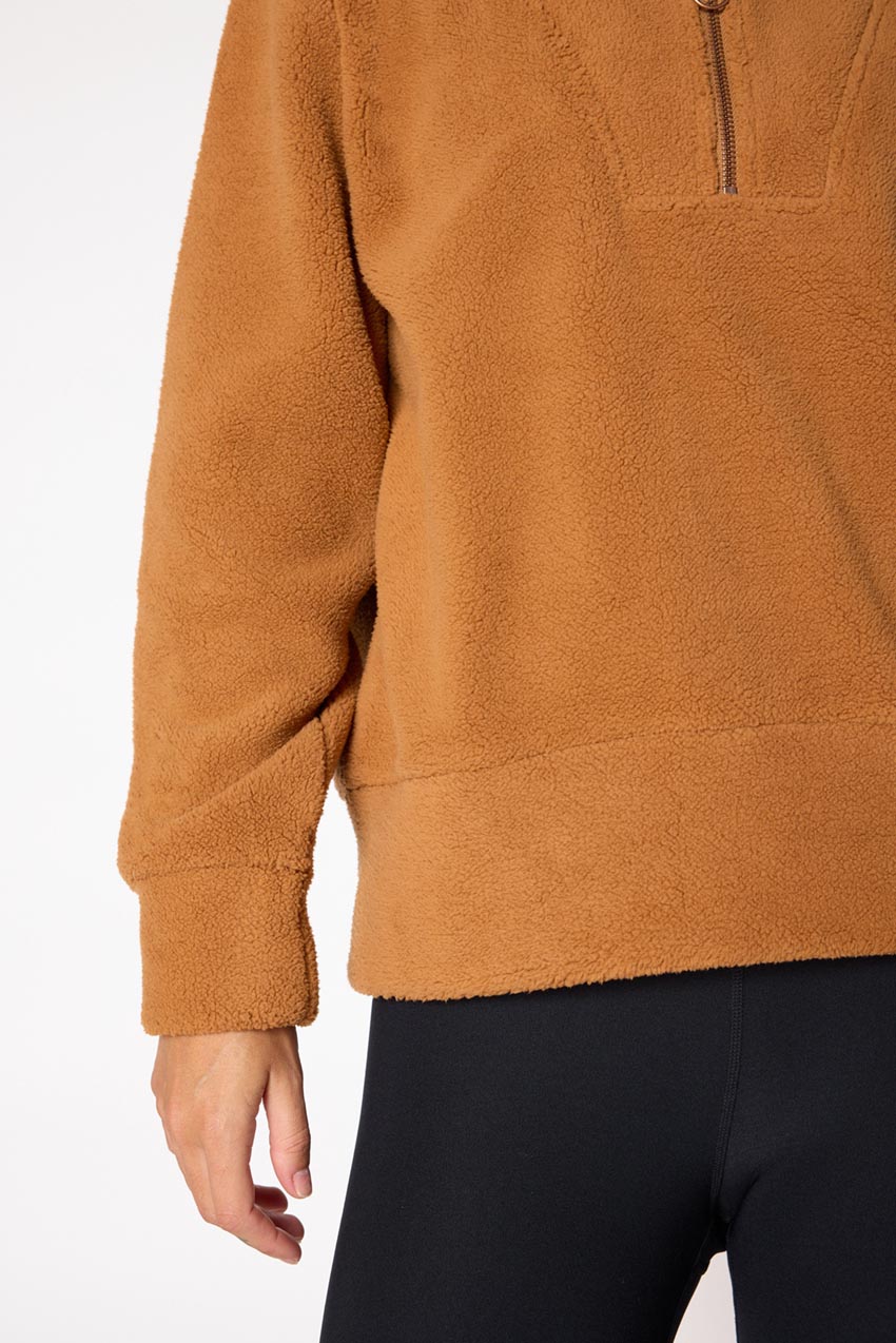 Levitate Half-Zip Berber Pullover