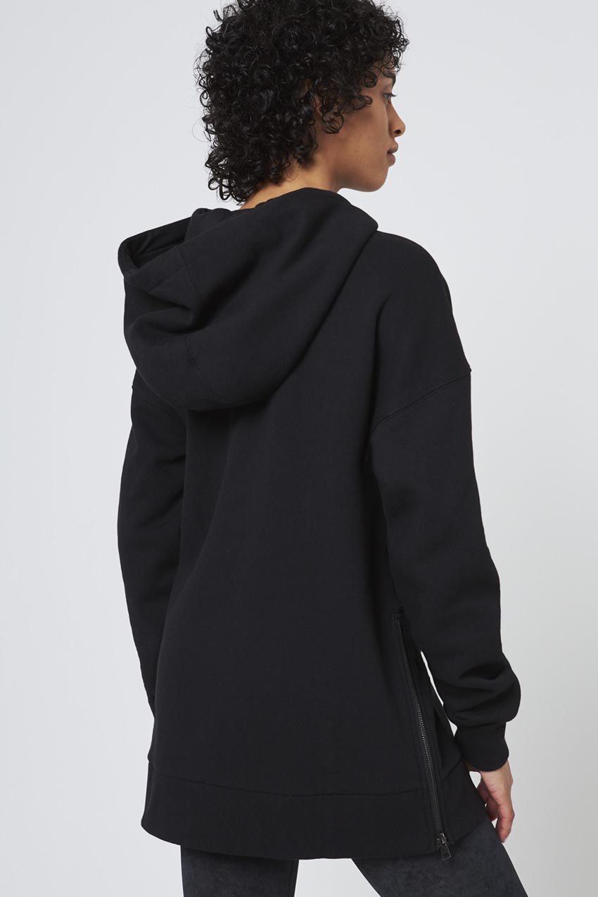 Ease Organic Cotton Oversized Zip-Up Hoodie