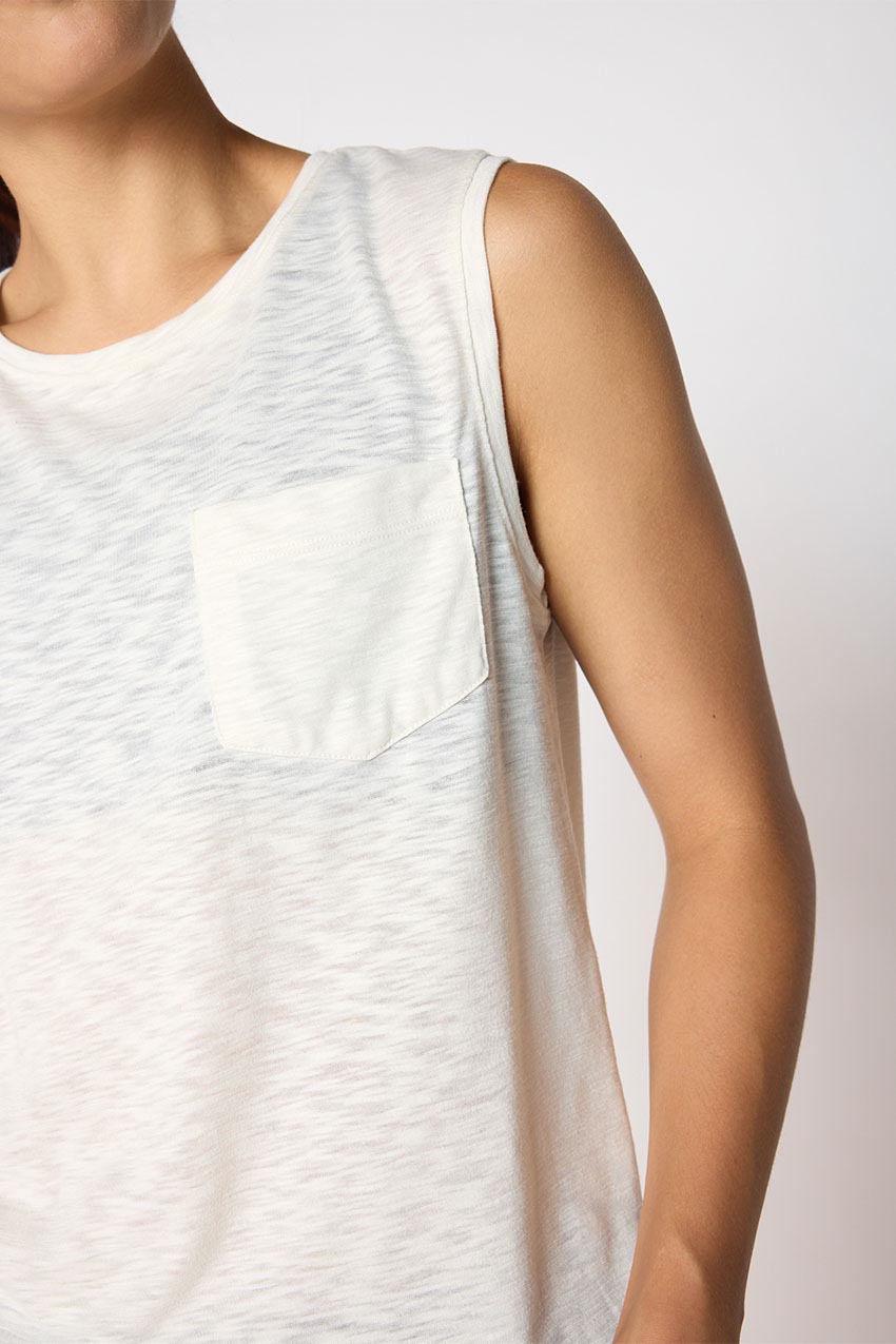 Fusion Tank Top with Chest Pocket