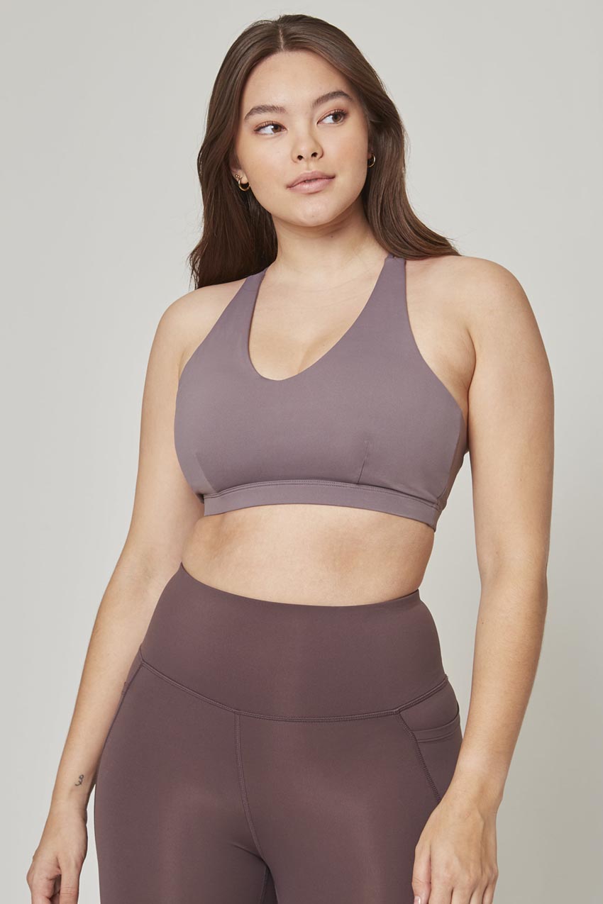 Vital Strappy V-Neck Light Support Sports Bra