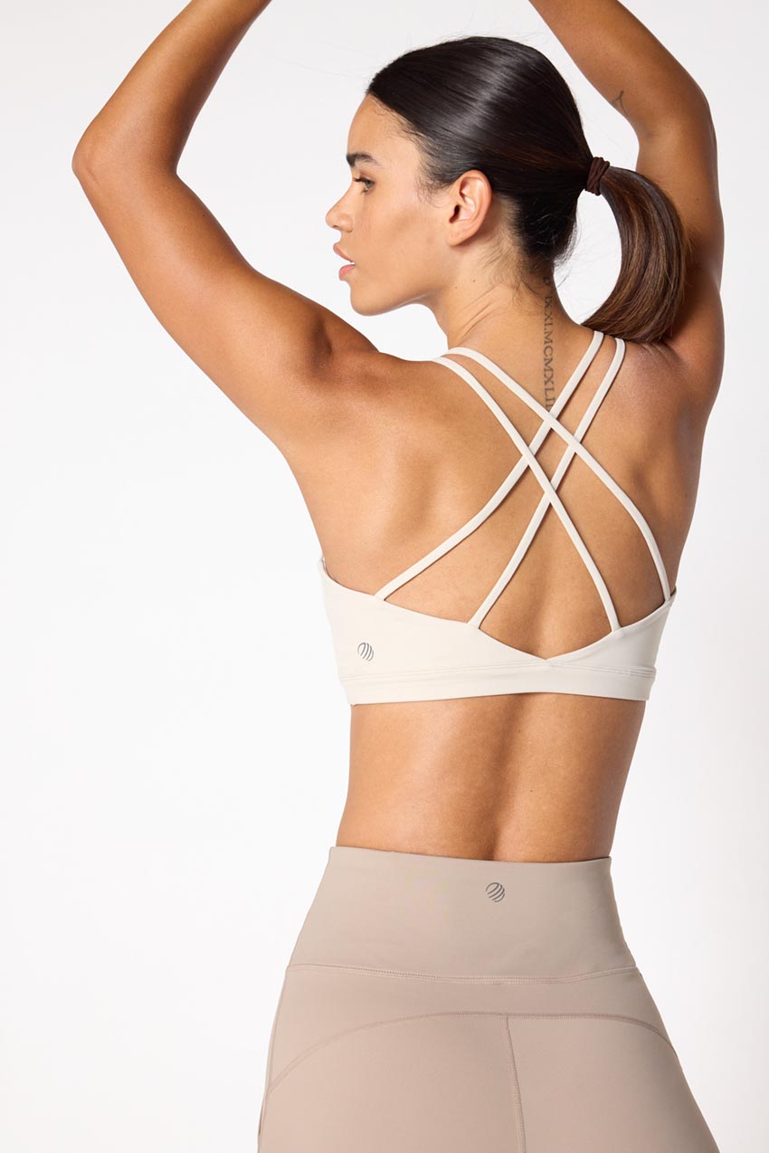 Vital Strappy V-Neck Light Support Sports Bra
