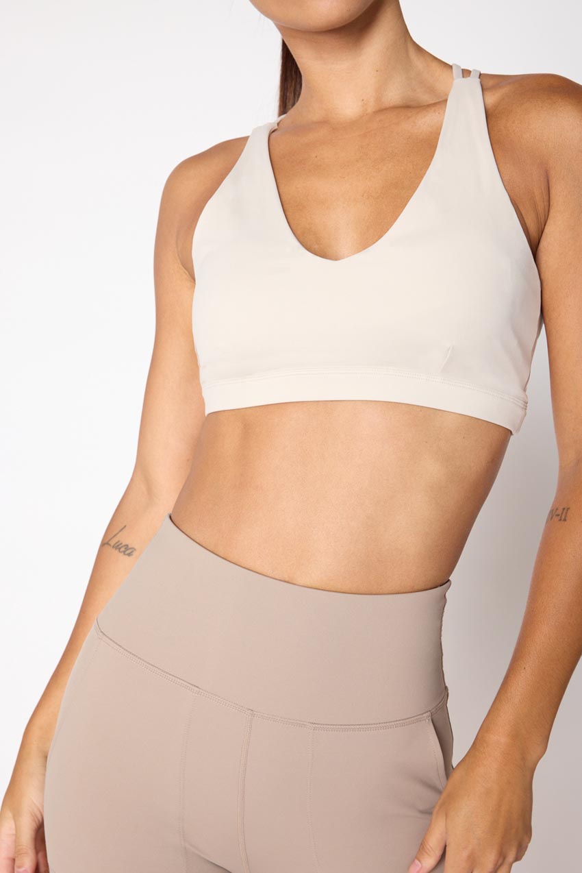 Vital Strappy V-Neck Light Support Sports Bra