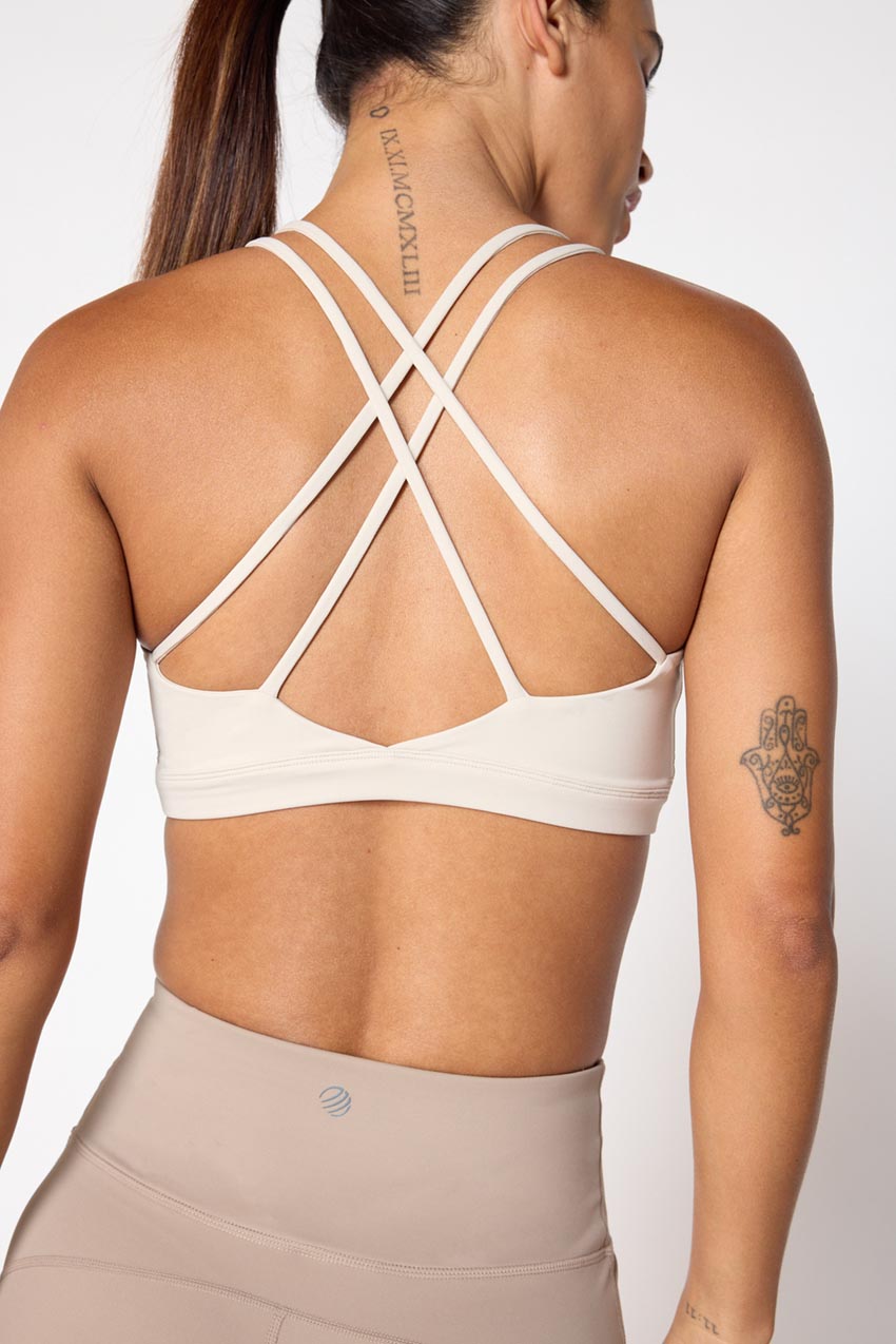 Vital Strappy V-Neck Light Support Sports Bra