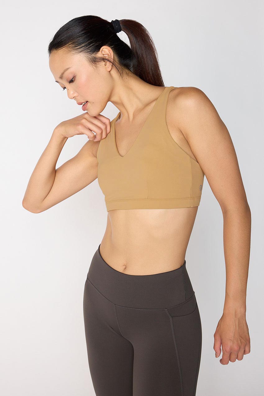 Vital Strappy V-Neck Light Support Sports Bra