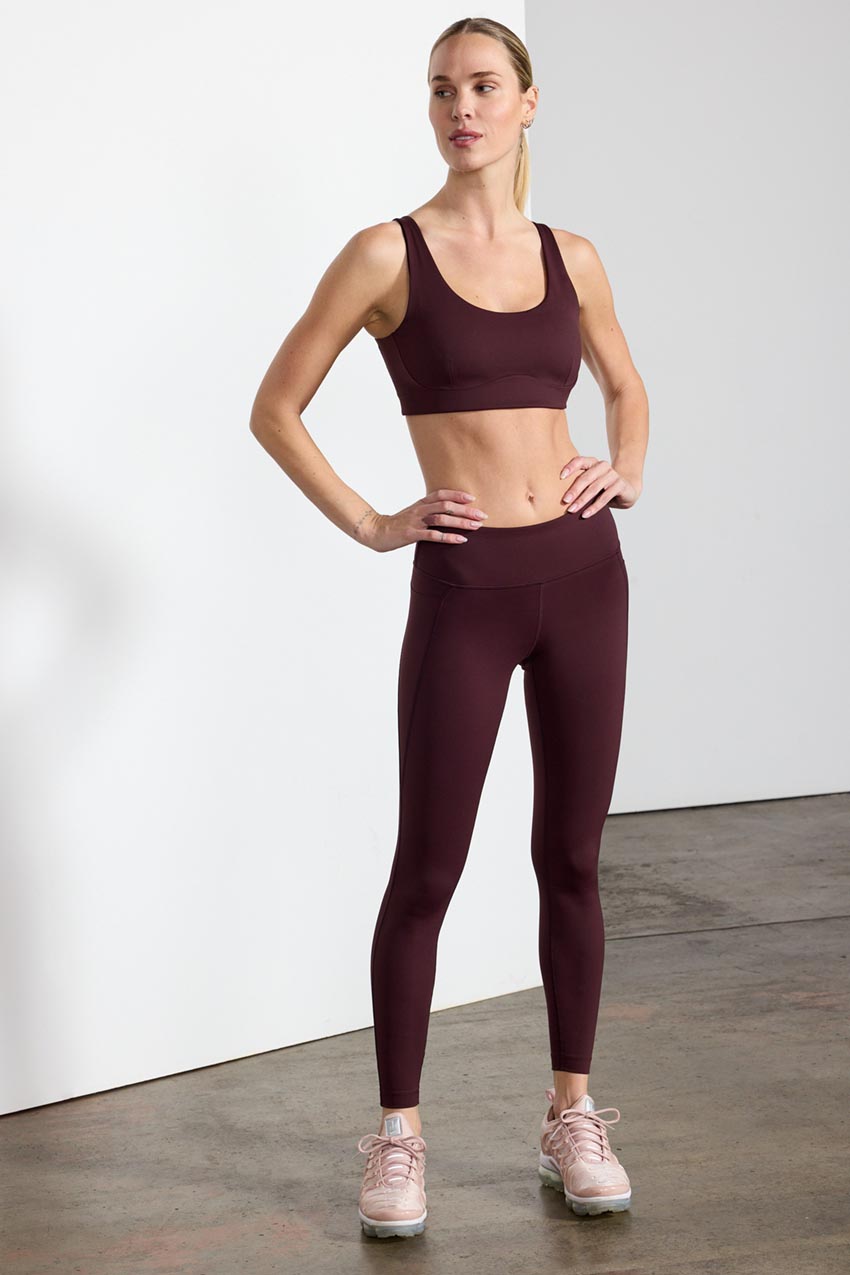 Vital Recycled Nylon Cross Strap Light Support Sports Bra