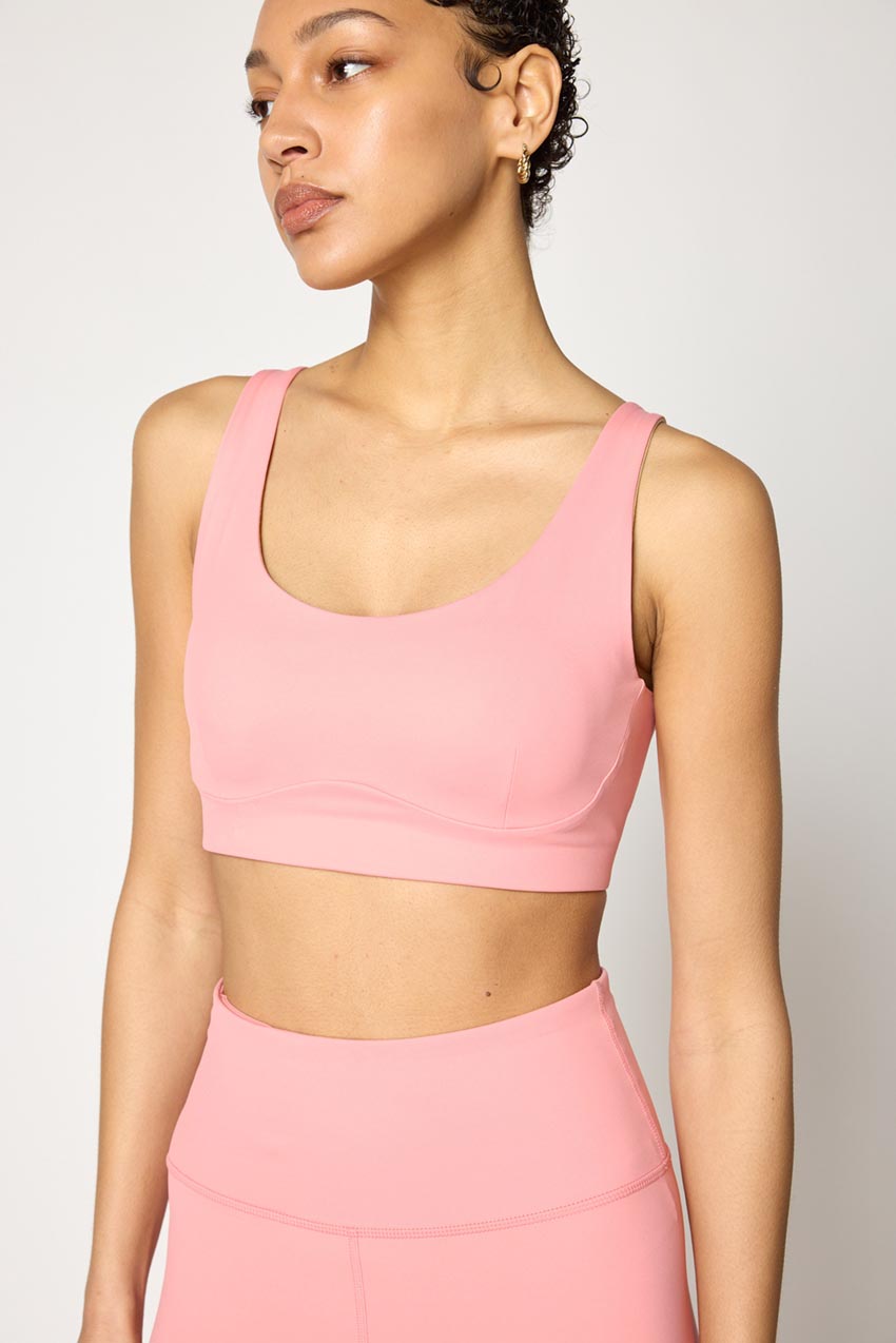Vital Recycled Nylon Cross Strap Light Support Sports Bra