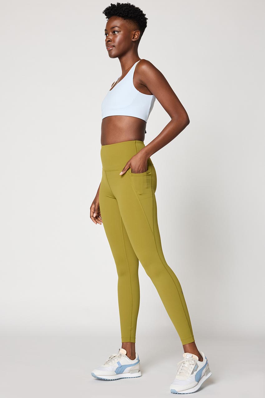 Vital Recycled Nylon Cross Strap Light Support Sports Bra