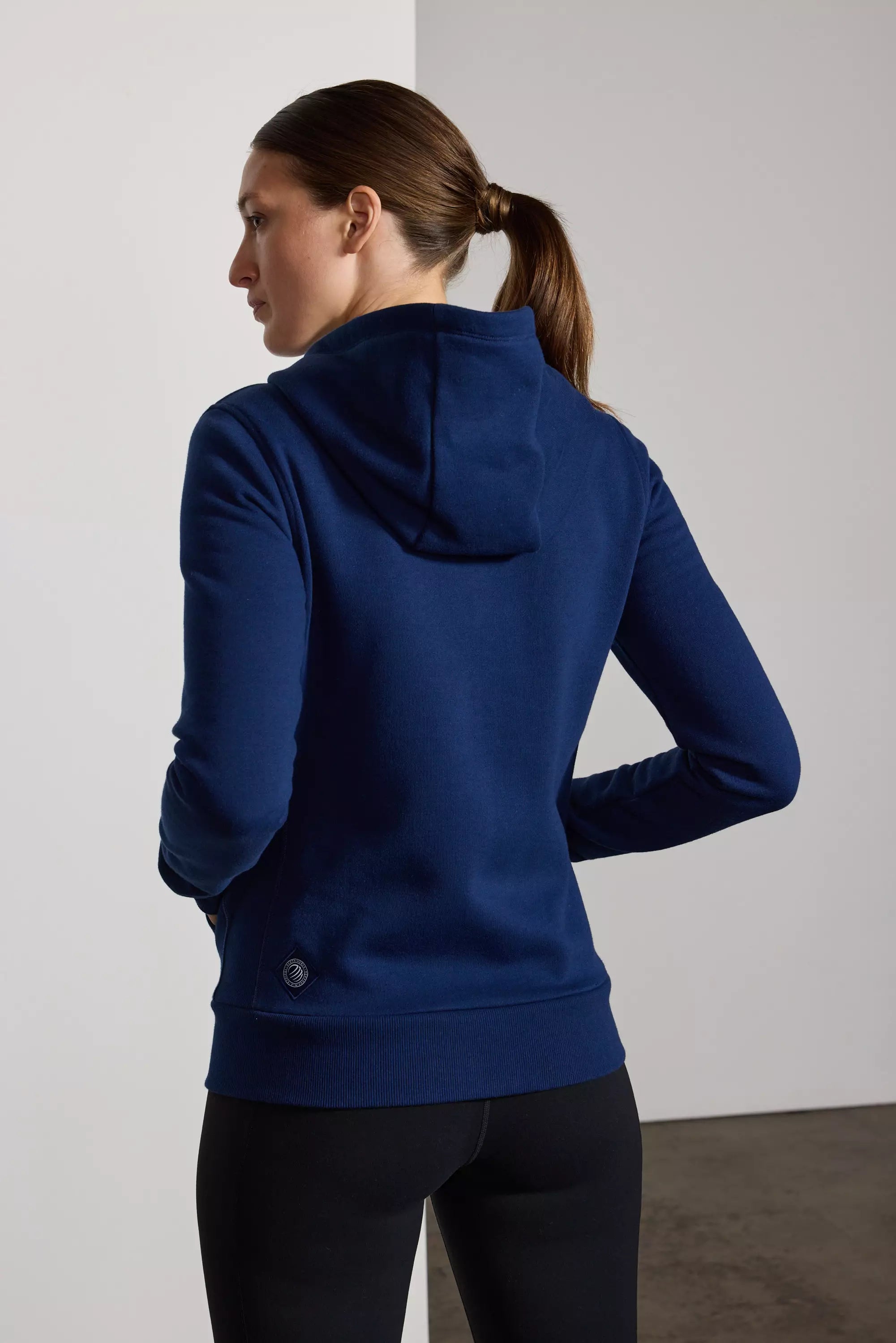 Luxefleece Zip-Up Hoodie - Navy