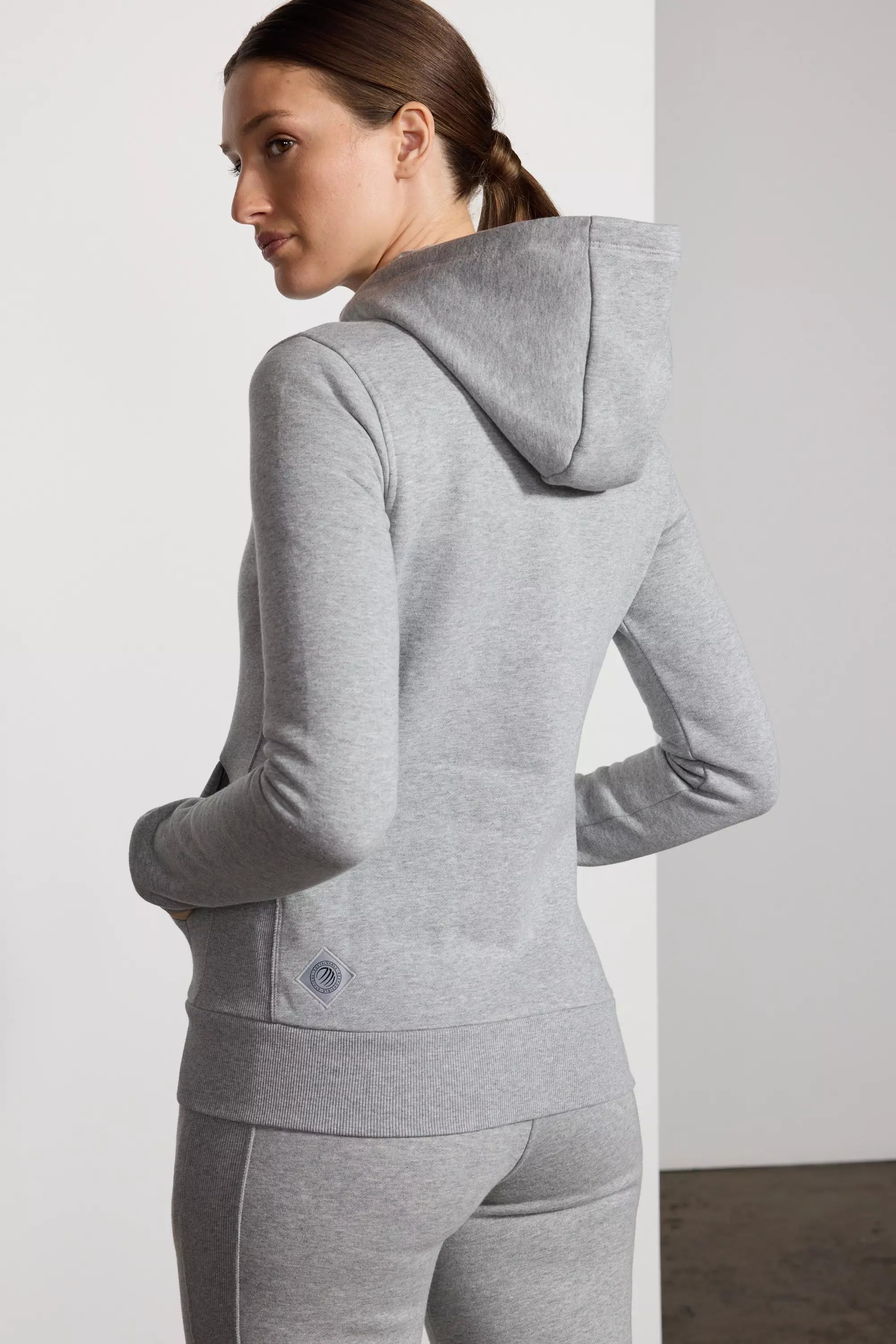 Luxefleece Zip-Up Hoodie - Htr Concrete