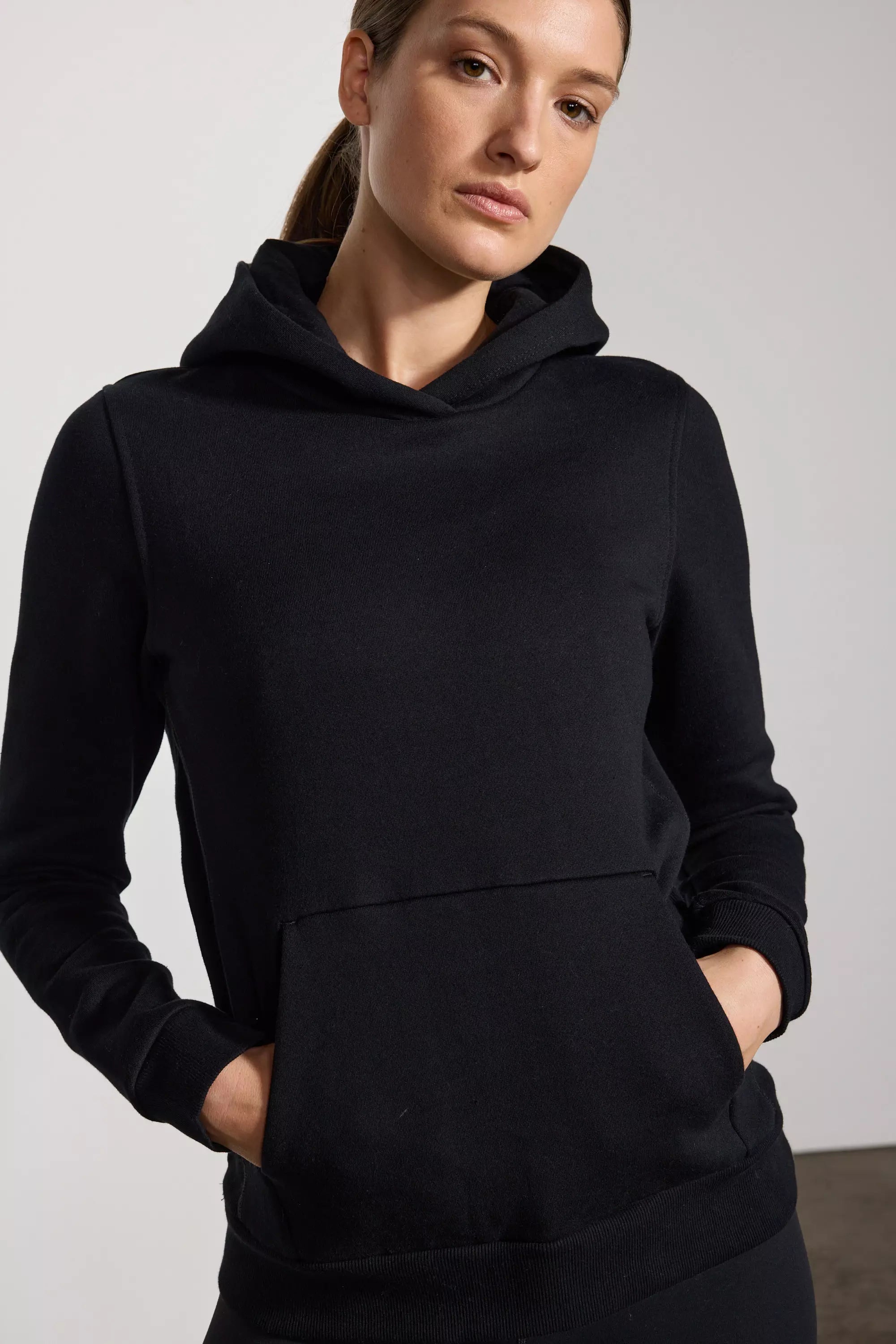 Luxefleece Pullover Hoodie - Black