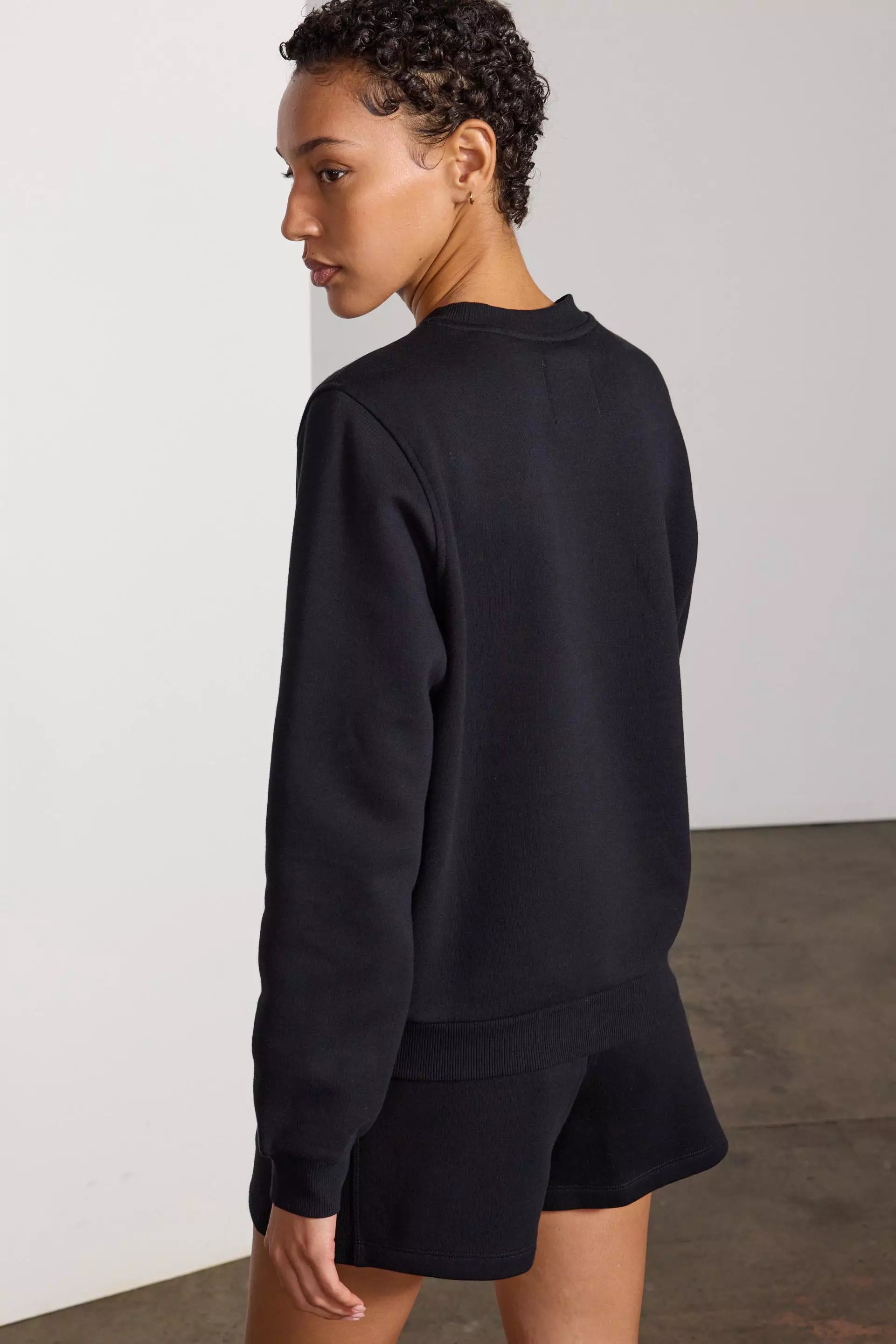 Luxefleece Sweatshirt - Black