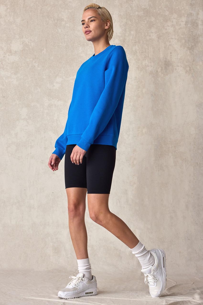 Luxefleece Sweatshirt - Electric Blue