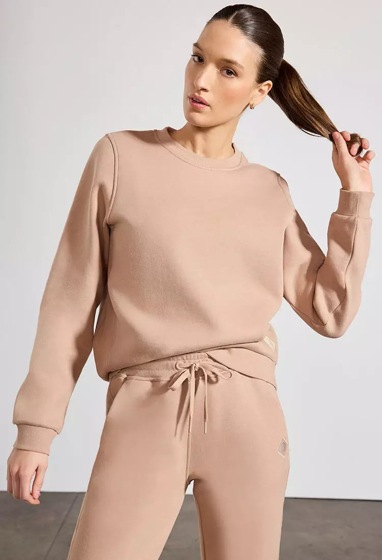 Luxefleece Sweatshirt - Warm Taupe