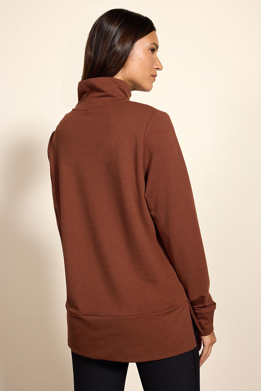 Serene TENCEL™ Modal Funnel Neck Pullover