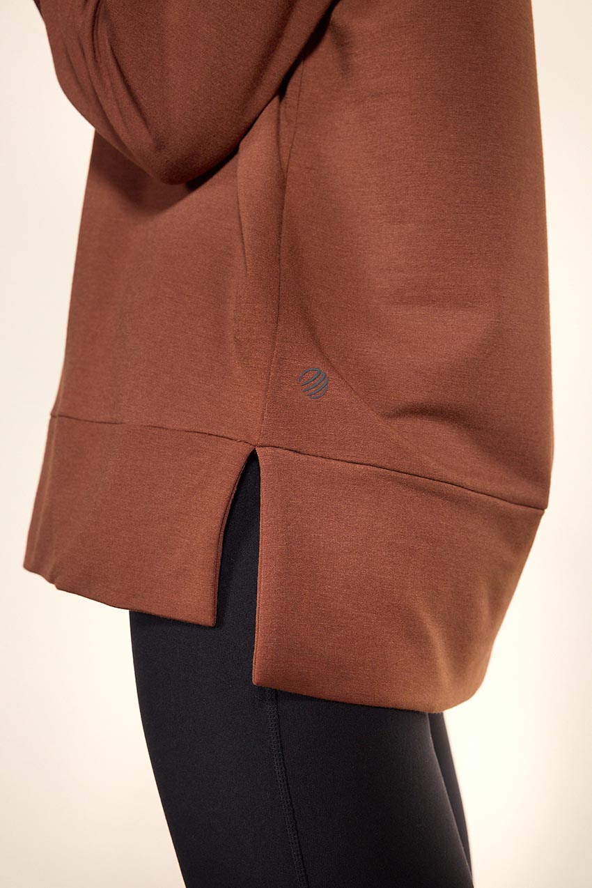 Serene TENCEL™ Modal Funnel Neck Pullover