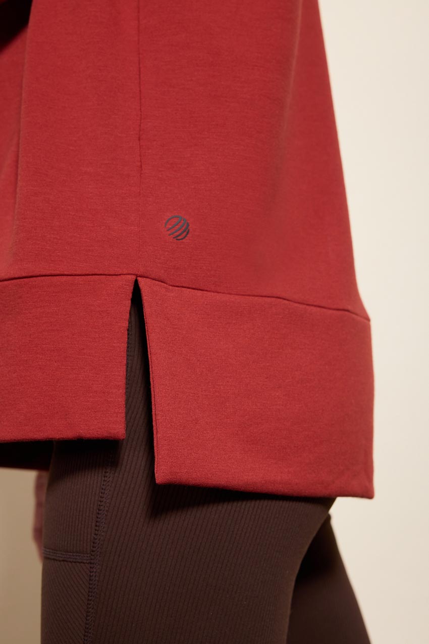 Serene TENCEL™ Modal Funnel Neck Pullover