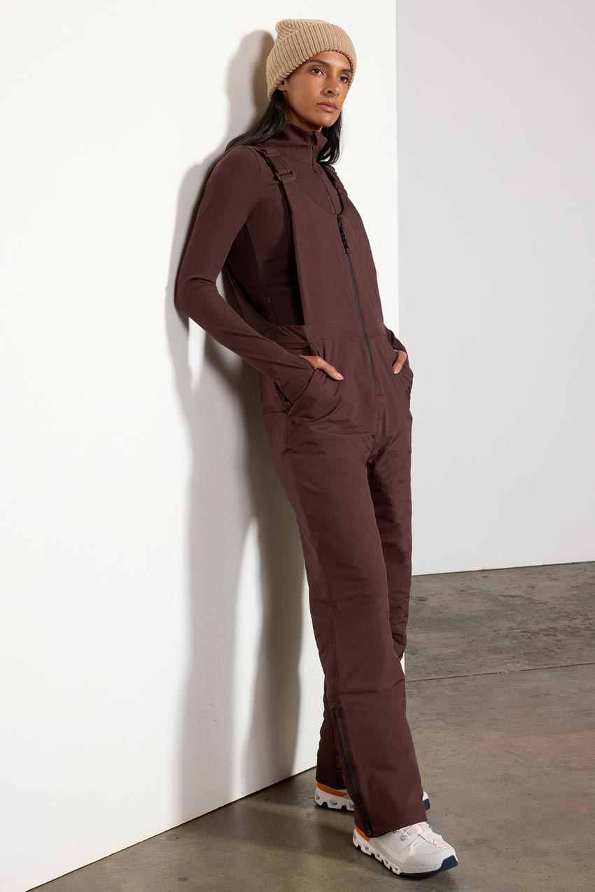 Poise Ribbed Half-Zip Long Sleeve Top