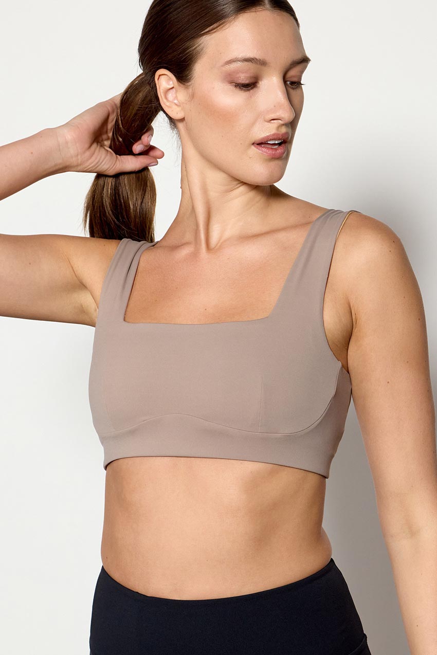 Vital Square Neck Medium Support Sports Bra