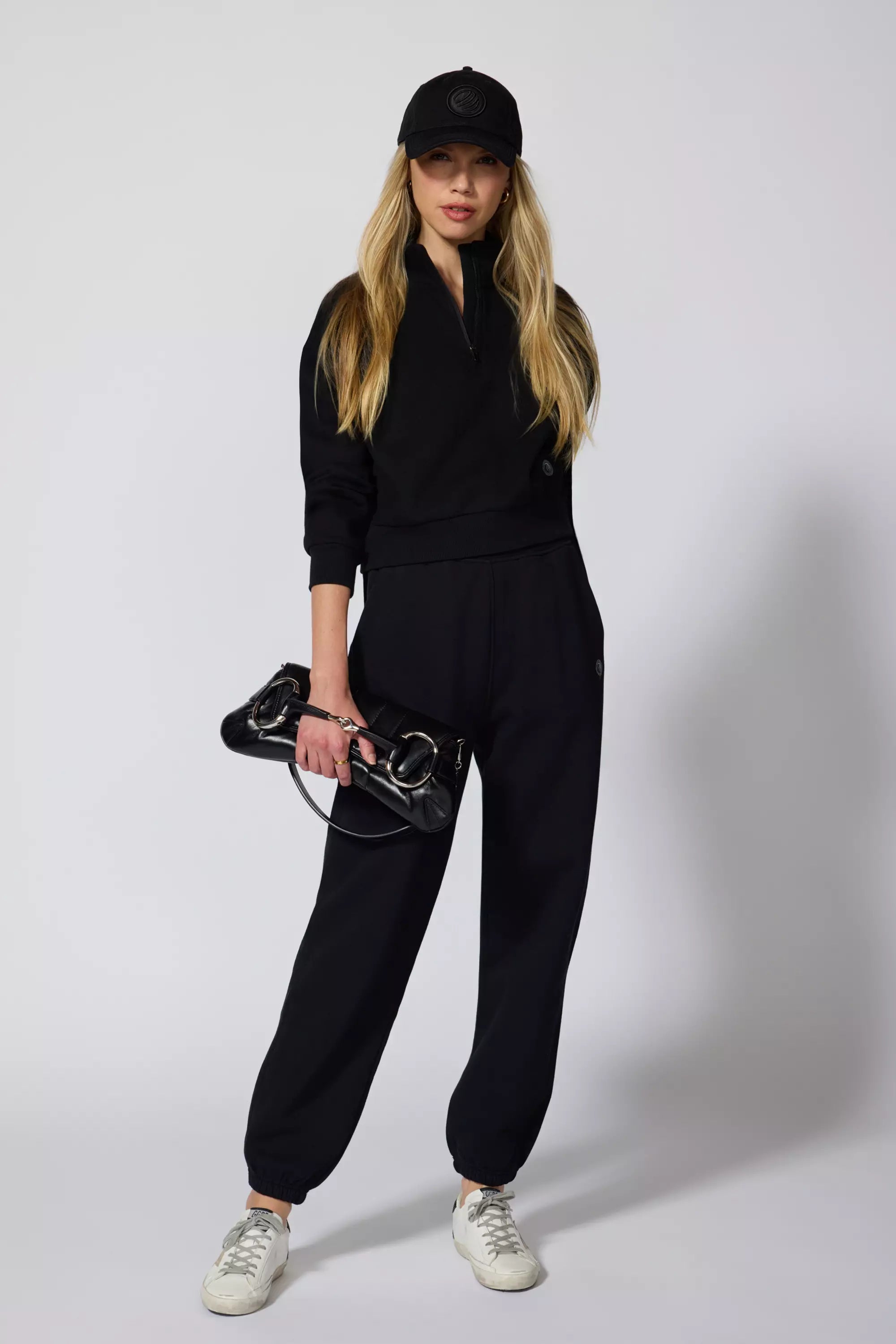 Luxefleece 1/4 Zip - Black