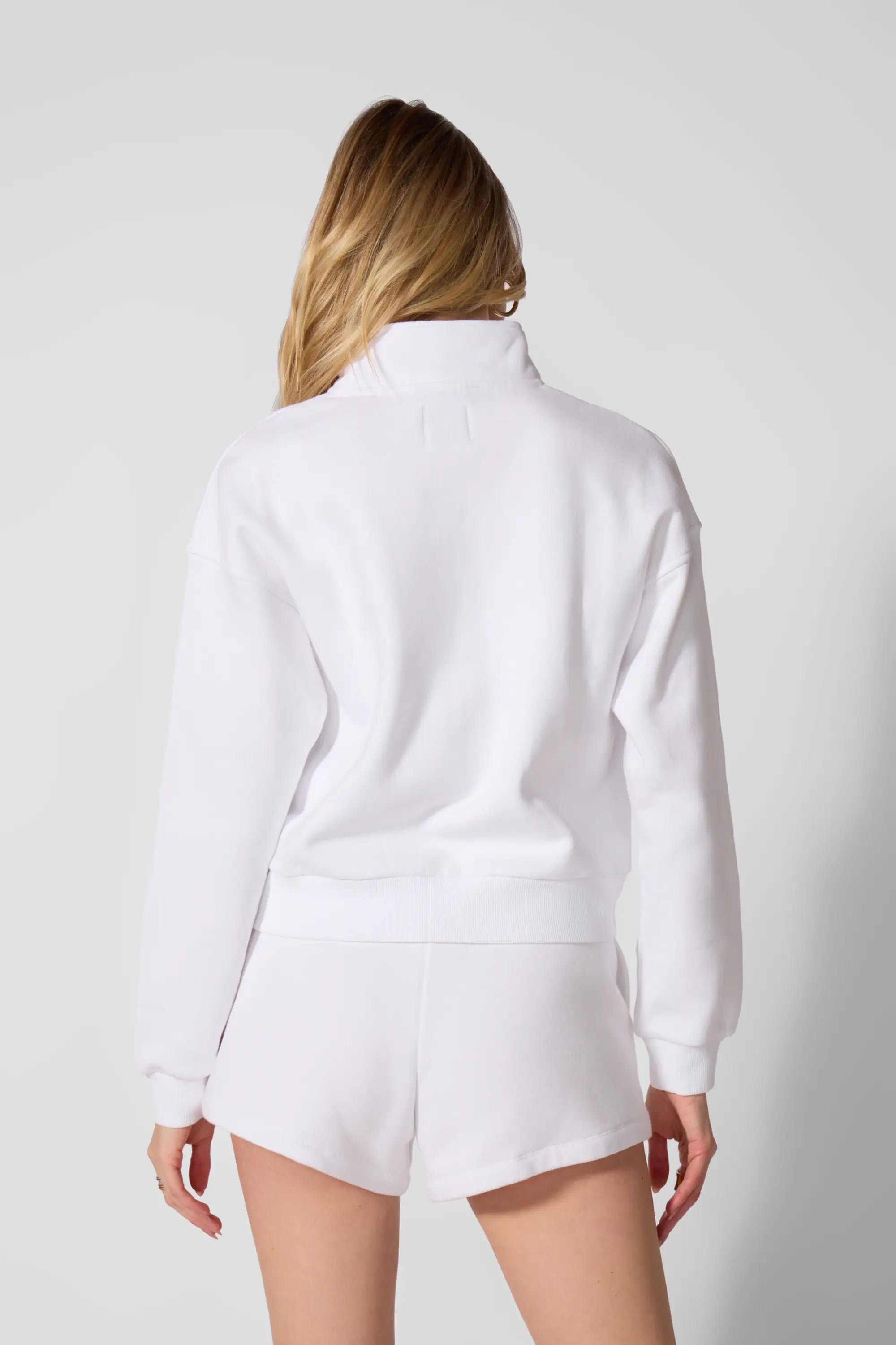 Luxefleece 1/4 Zip - Brilliant White