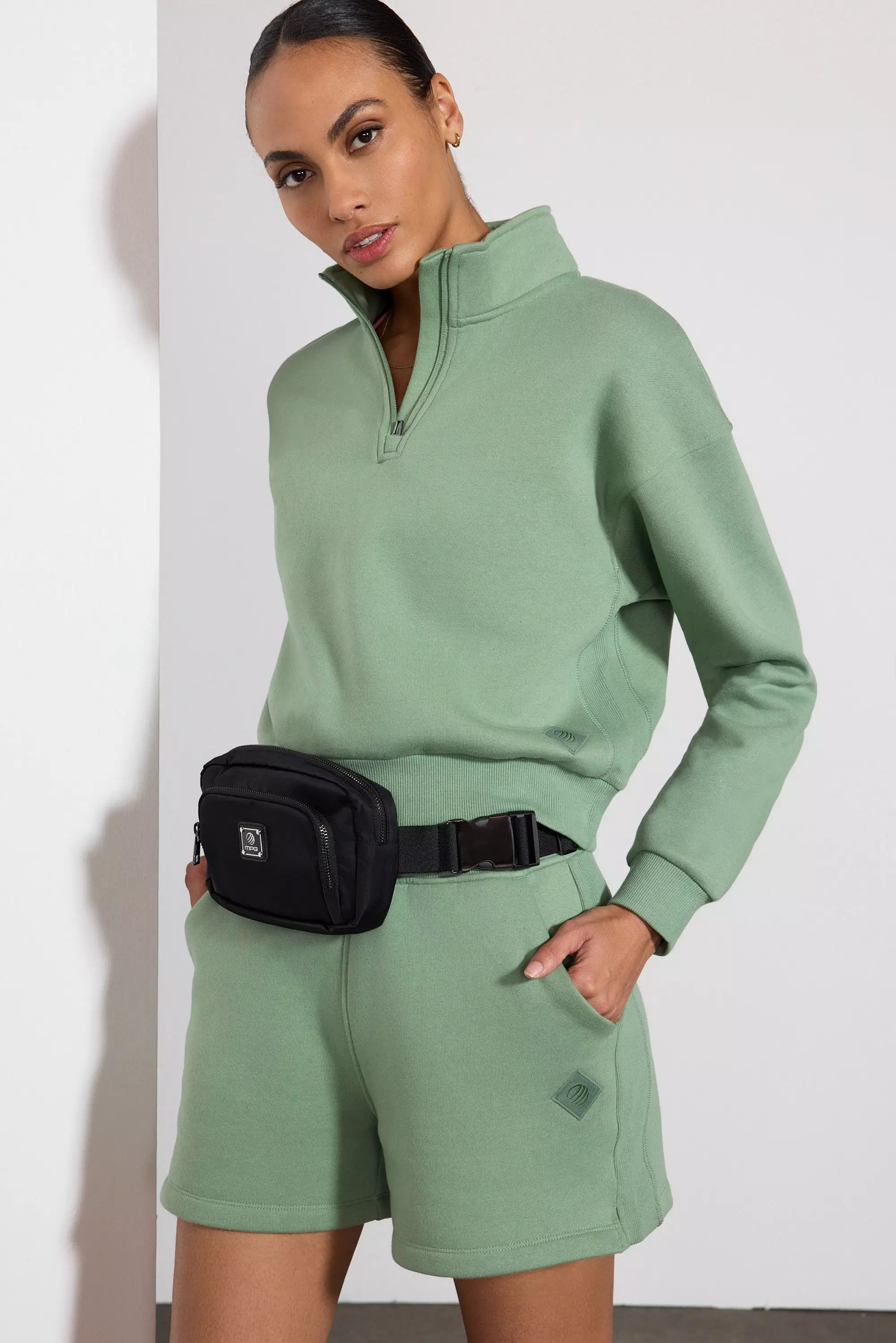 Luxefleece 1/4 Zip - Hedge Green