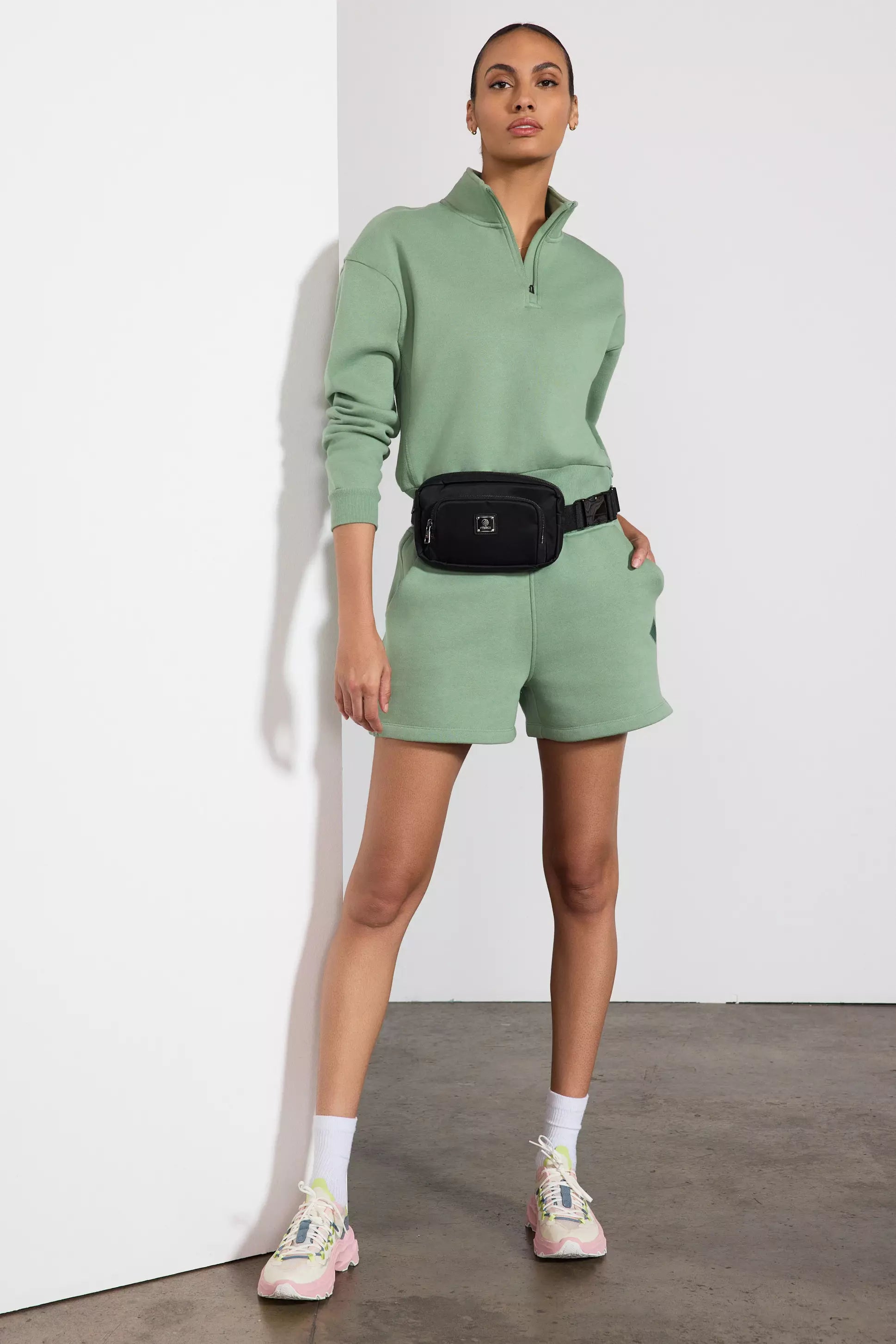 Luxefleece 1/4 Zip - Hedge Green