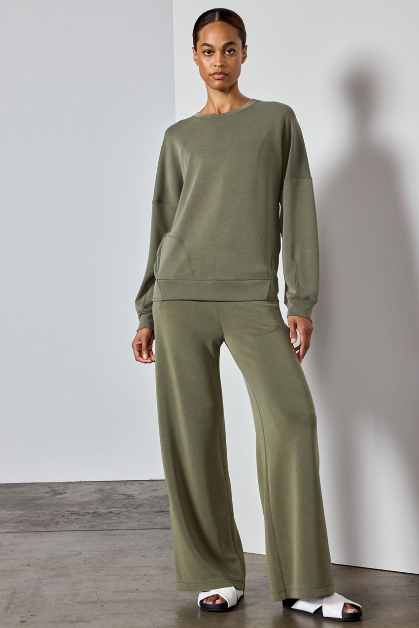 Release TENCEL™ Sweatshirt - Dusty Olive