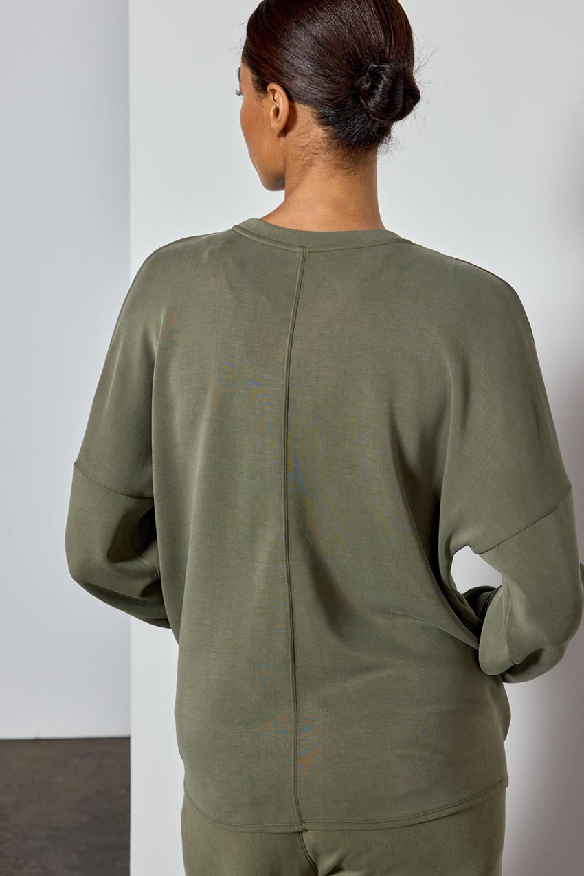 Release TENCEL™ Sweatshirt - Dusty Olive