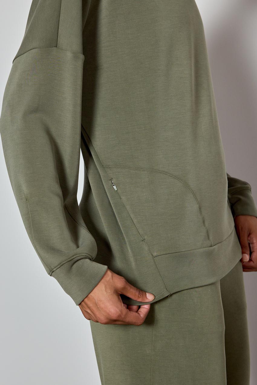 Release TENCEL™ Sweatshirt - Dusty Olive