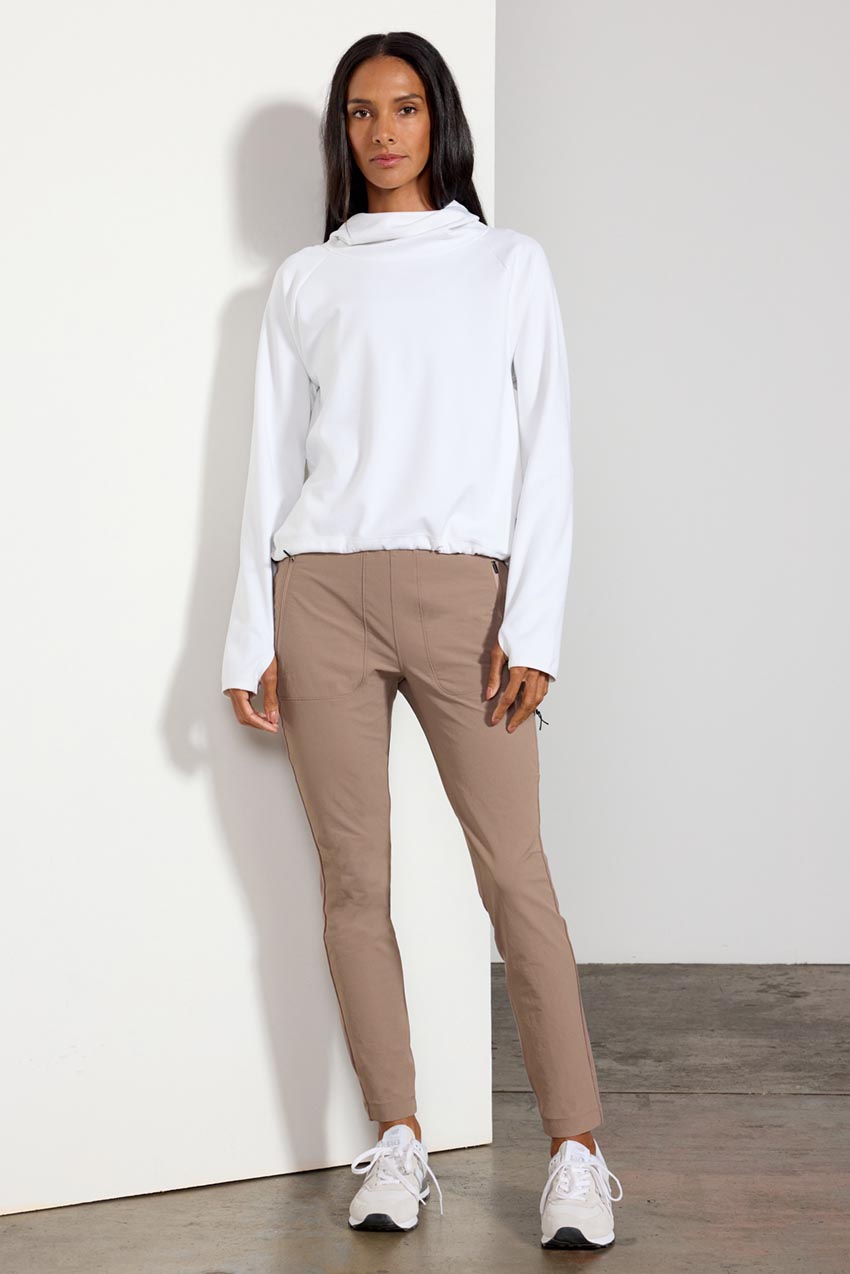 Traverse Hooded Long Sleeve Top