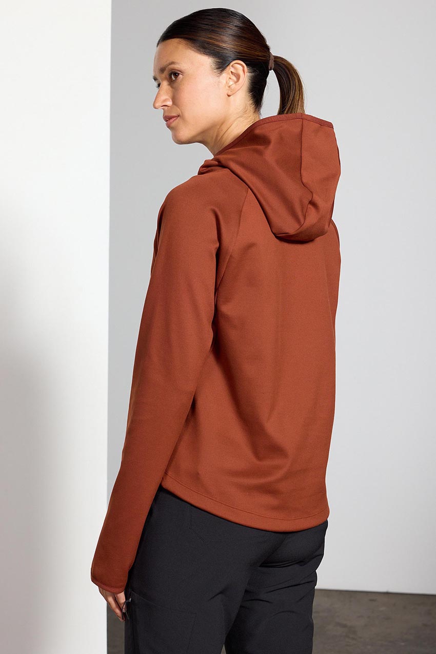Traverse Hooded Long Sleeve Top