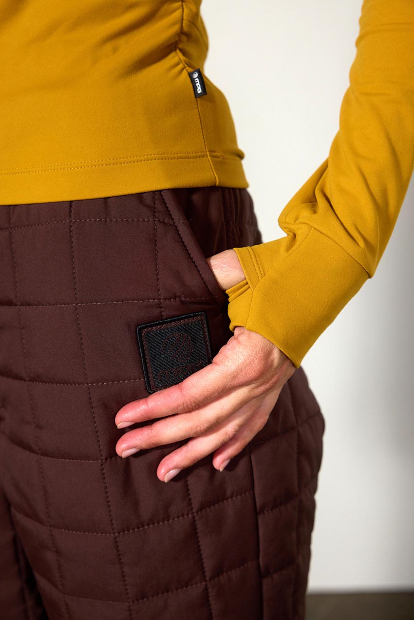 Forge Half-Zip Fitted Long Sleeve Top