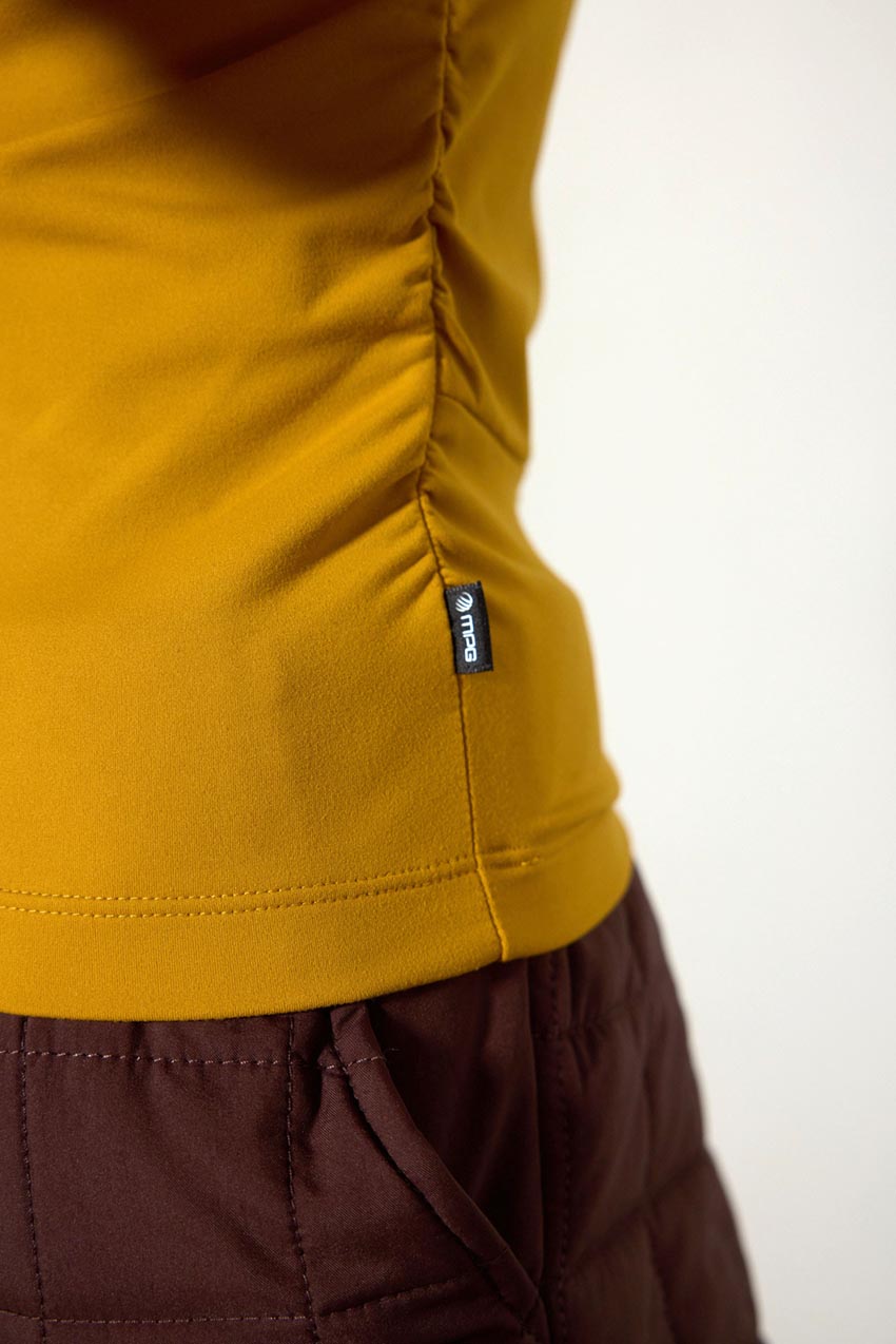 Forge Half-Zip Fitted Long Sleeve Top