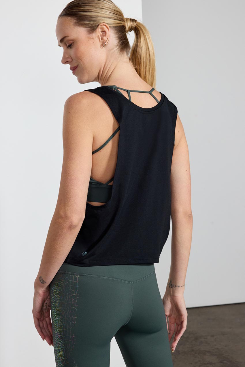 Dynamic Dropped Armhole Tank Top