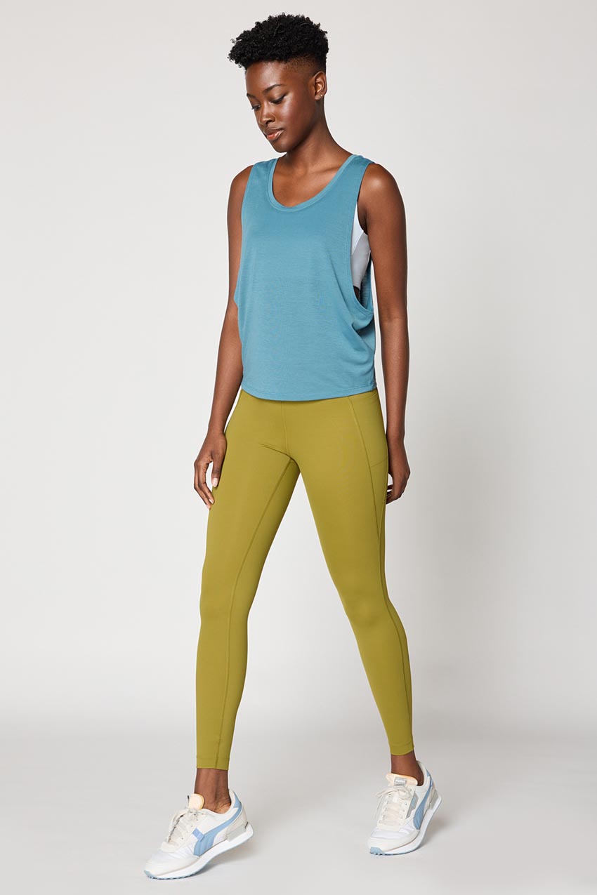 Dynamic Dropped Armhole Tank Top