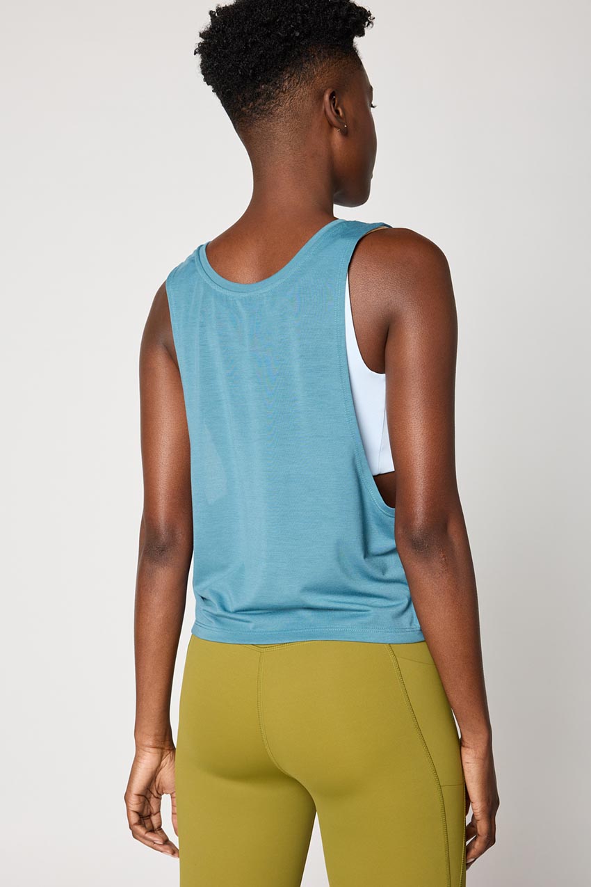 Dynamic Dropped Armhole Tank Top