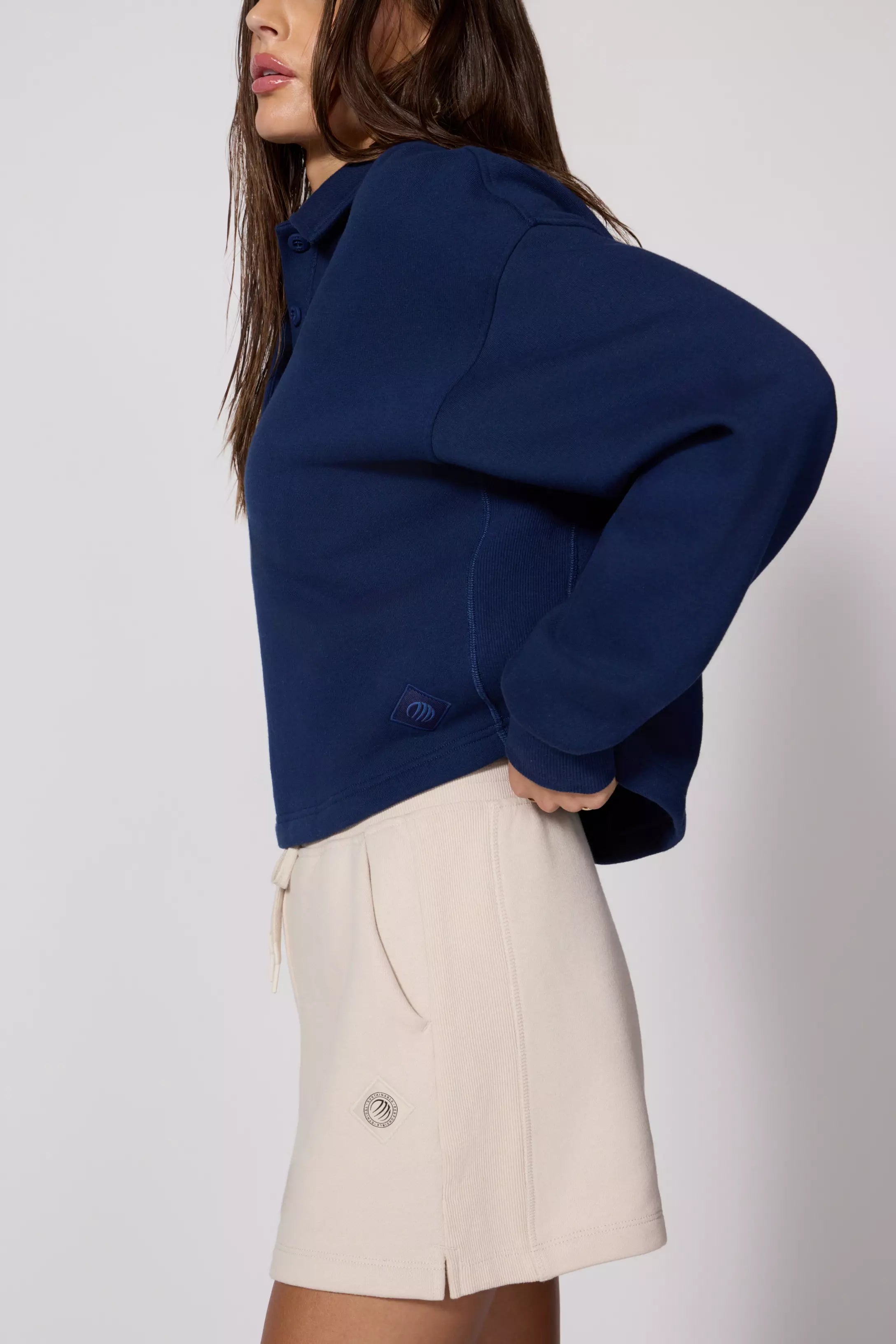 Luxefleece Polo - Navy