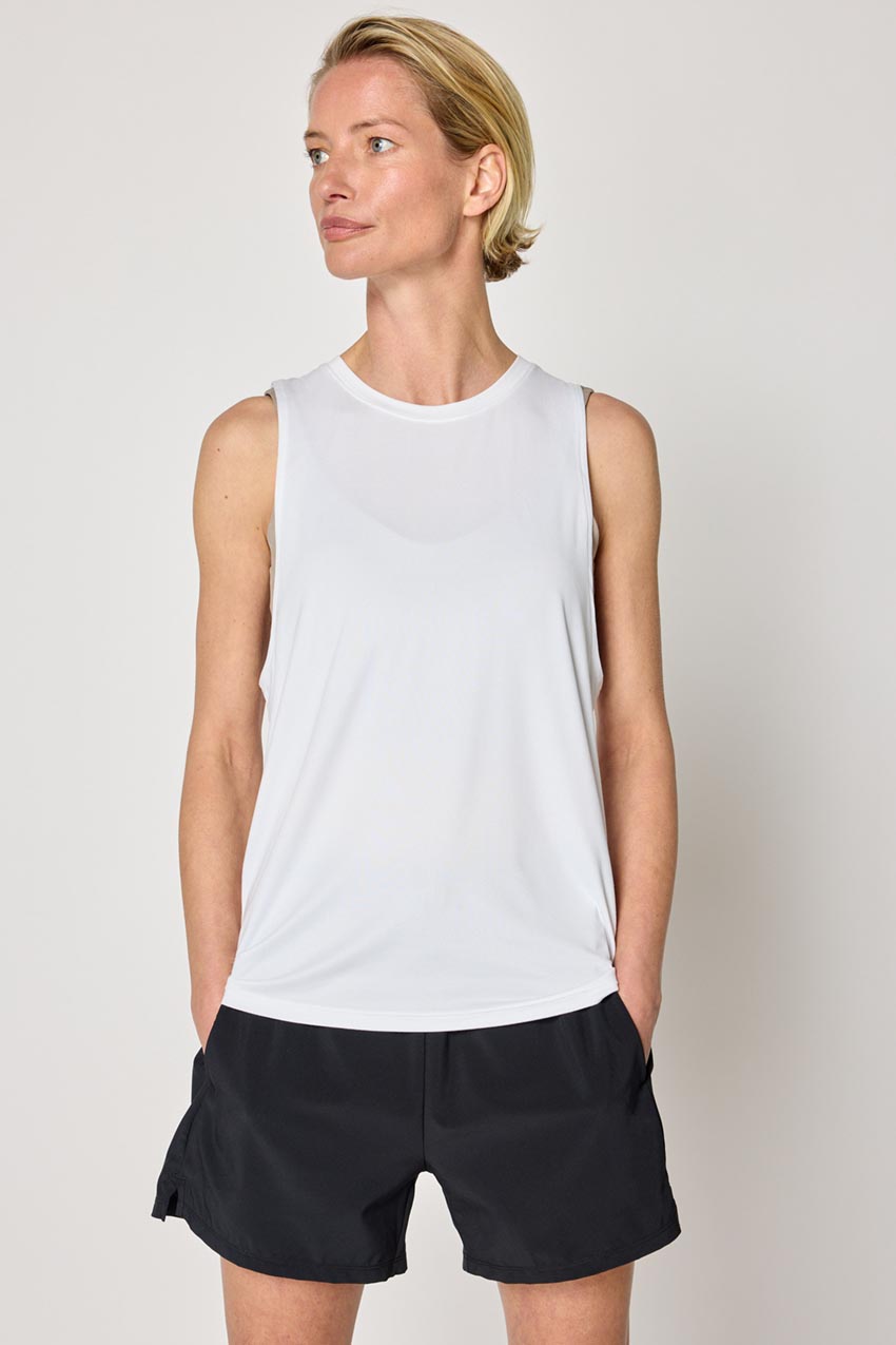 Pace Dropped Armhole Tank Top