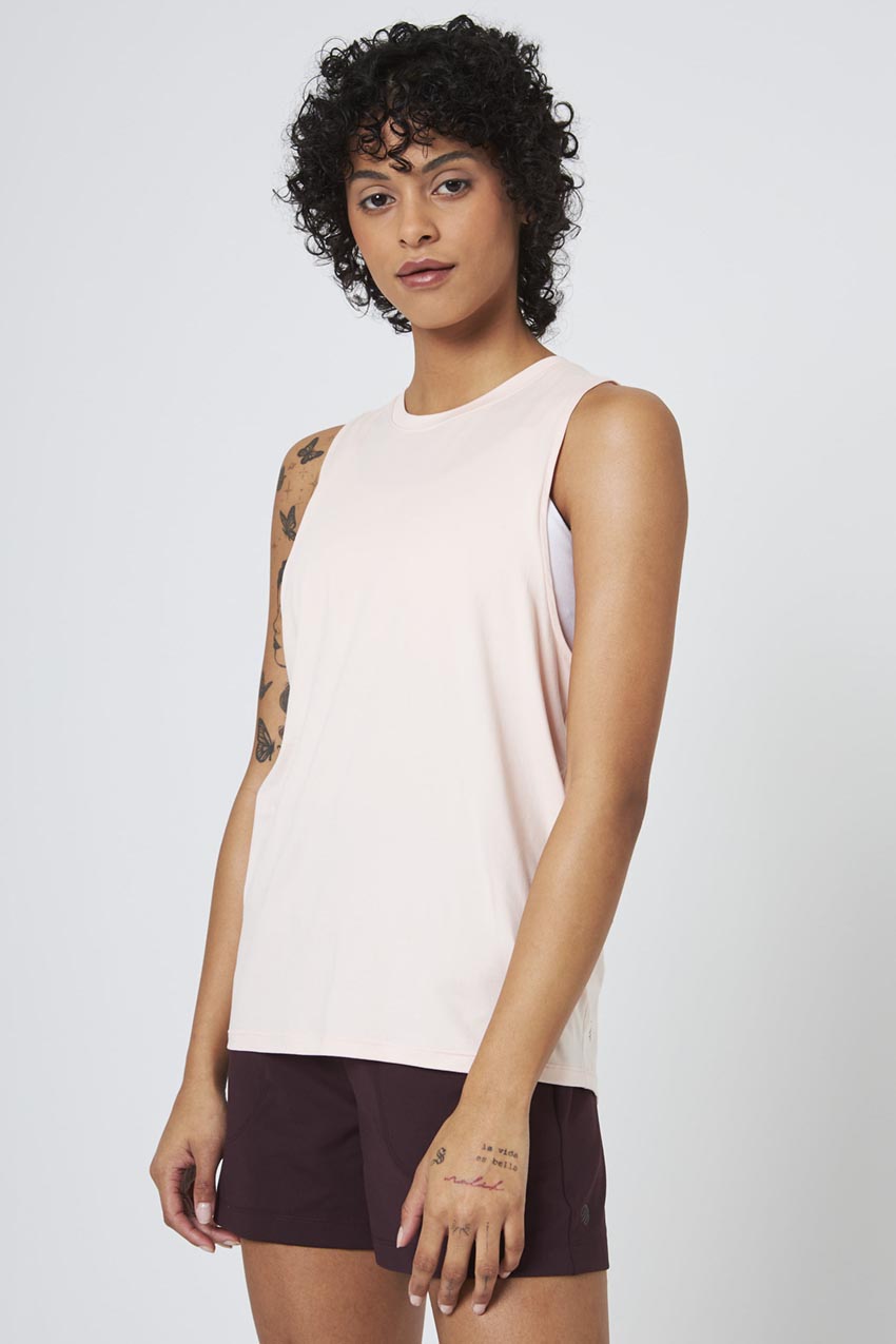 Pace Dropped Armhole Tank Top