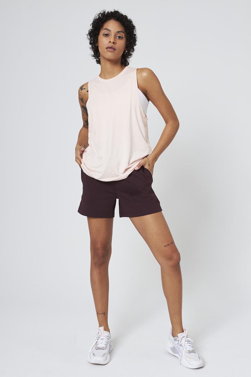 Pace Dropped Armhole Tank Top