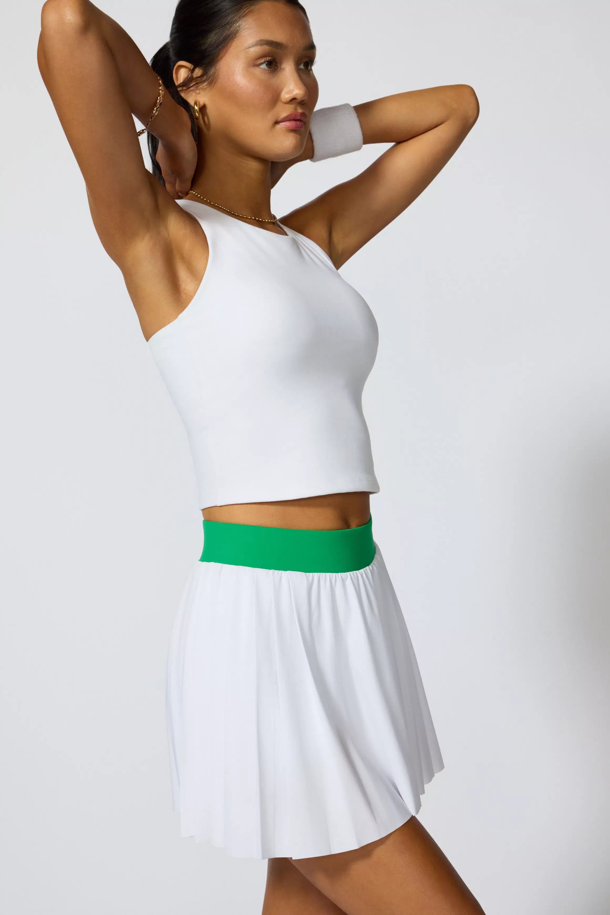 Velocity Tank with Support - White