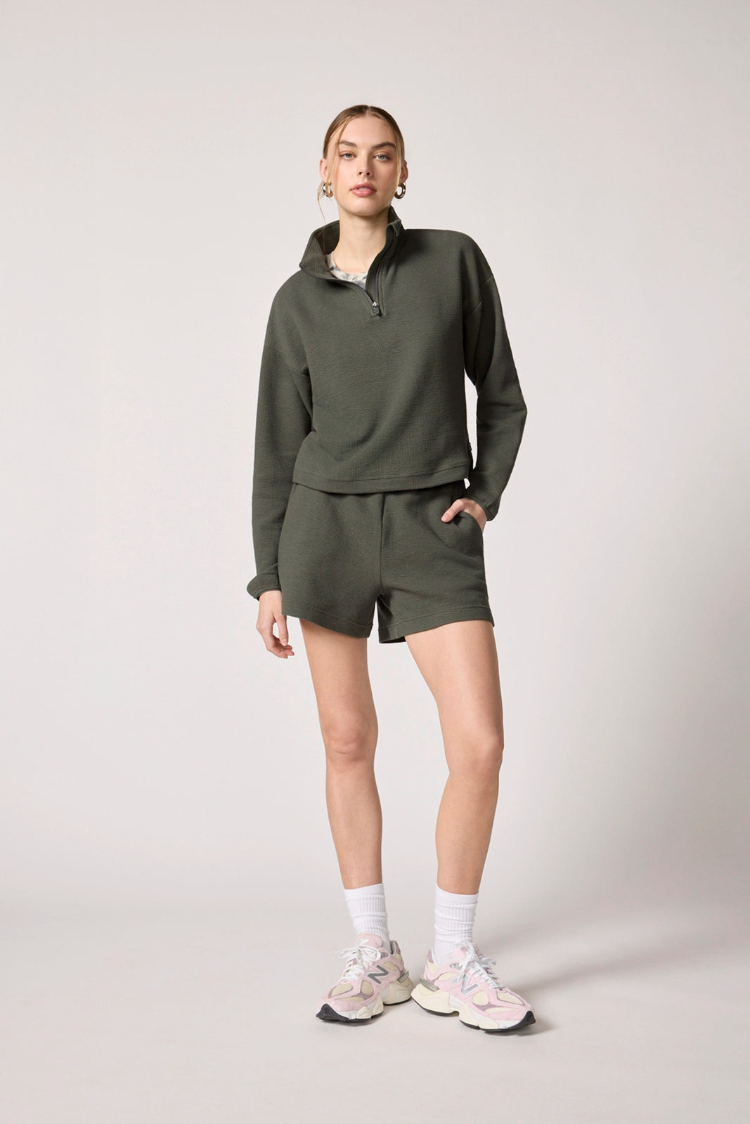 Solace 1/2 Zip Pullover - Kambaba