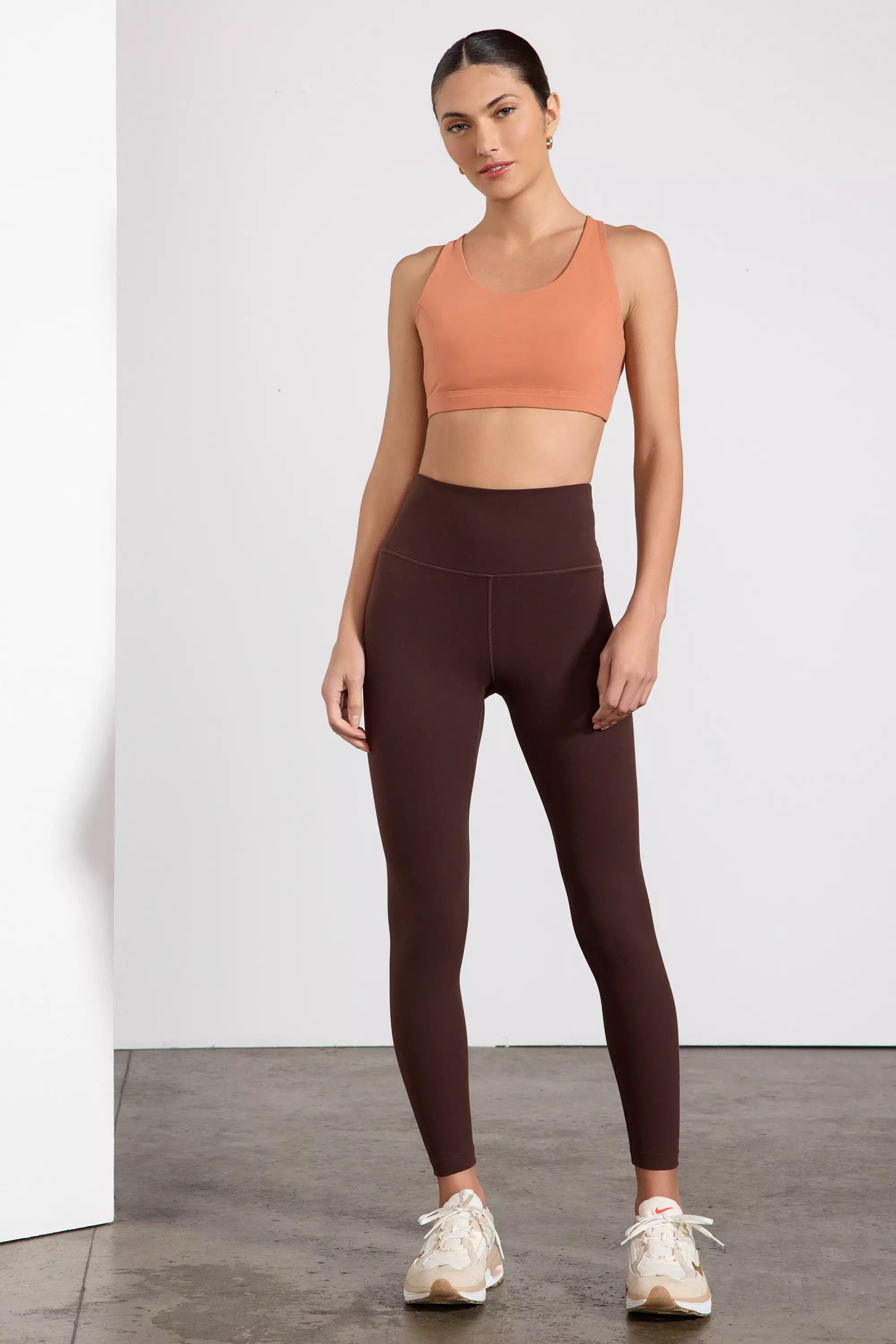 Velocity Sports Bra with Support - Sunburn