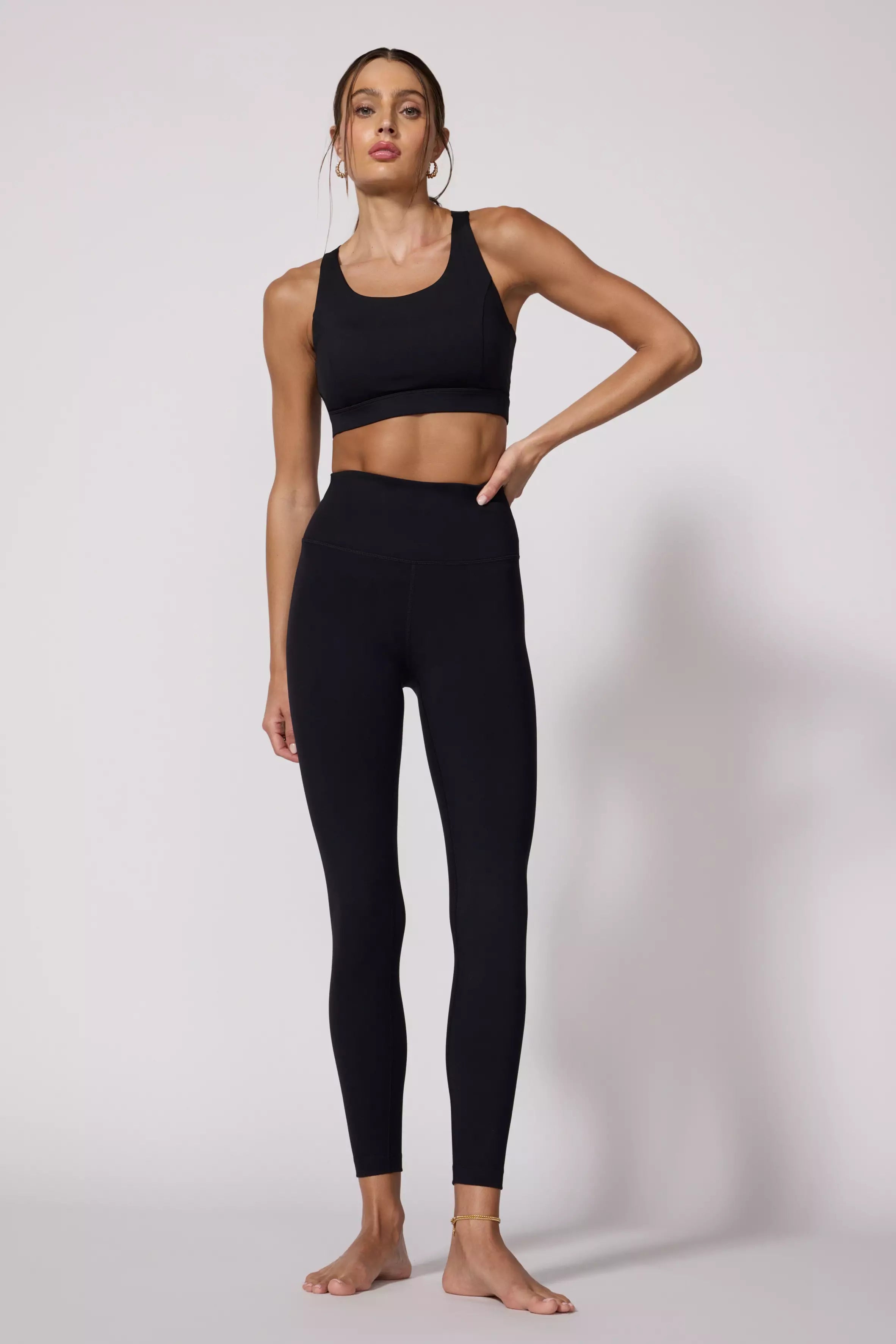 Vital Run Bra with Support - Black